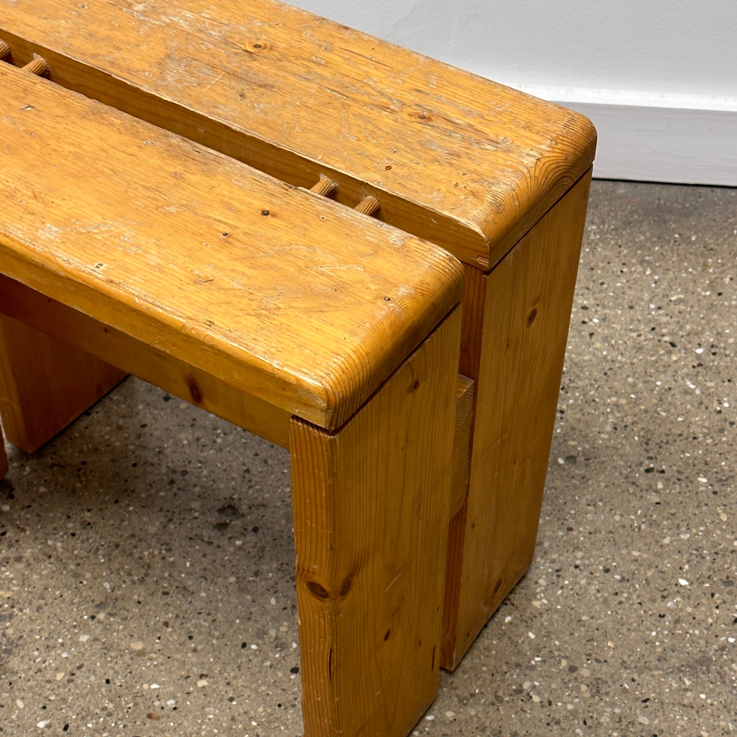 Canteen Stool by Charlotte Perriand from Les Arcs