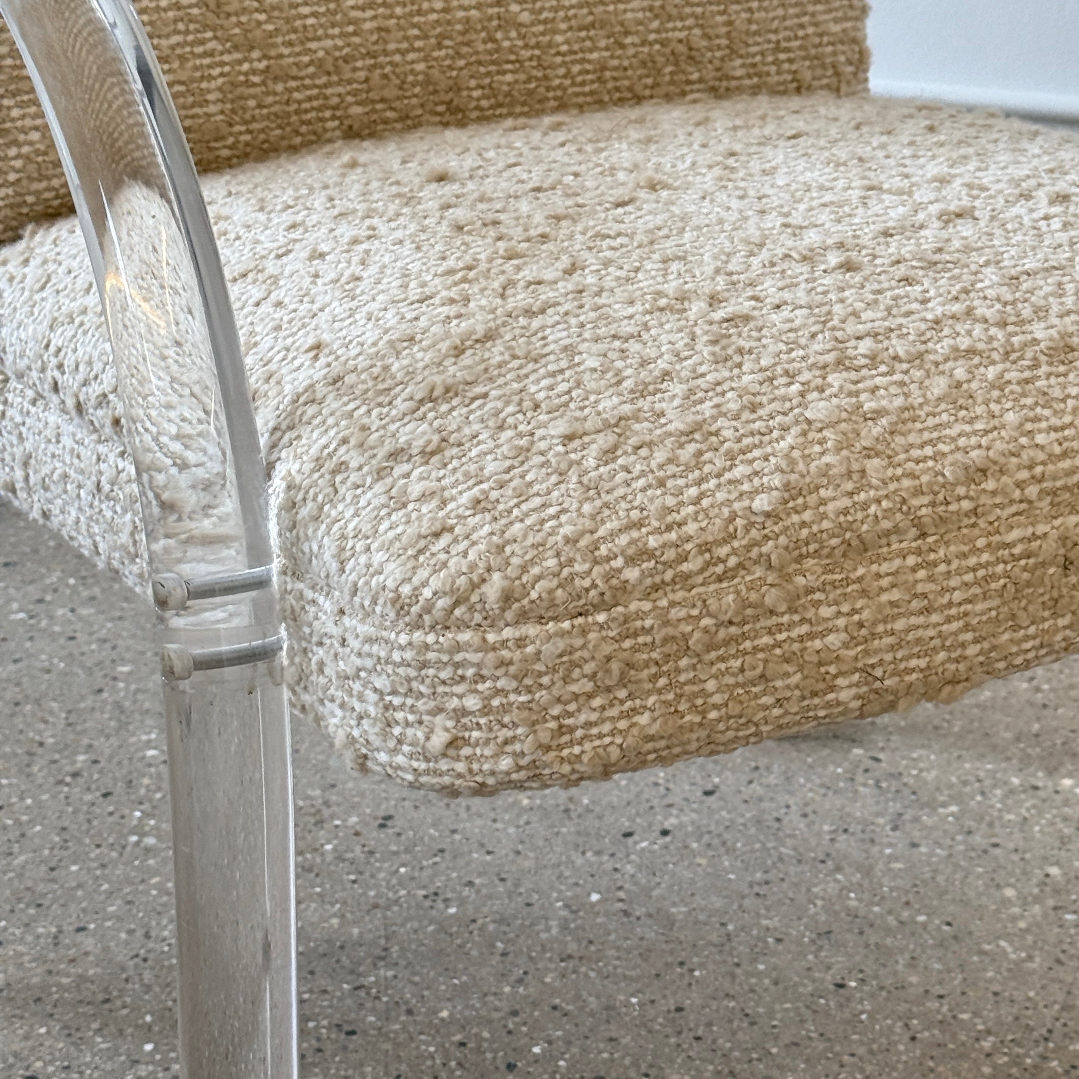 Lucite Armchair Attr. to Charles Hollis Jones