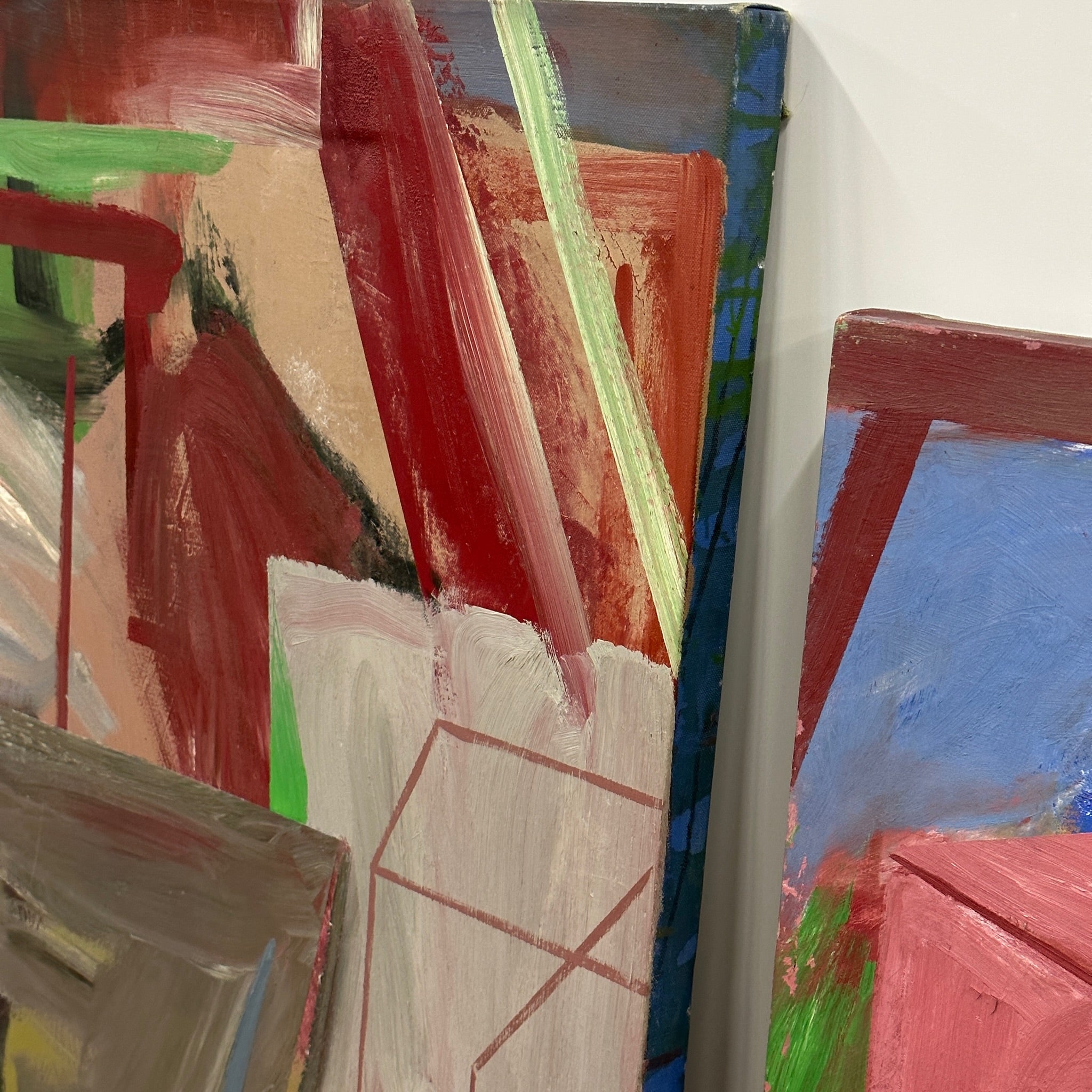 Vintage Abstract Paintings by Peter Butterfield