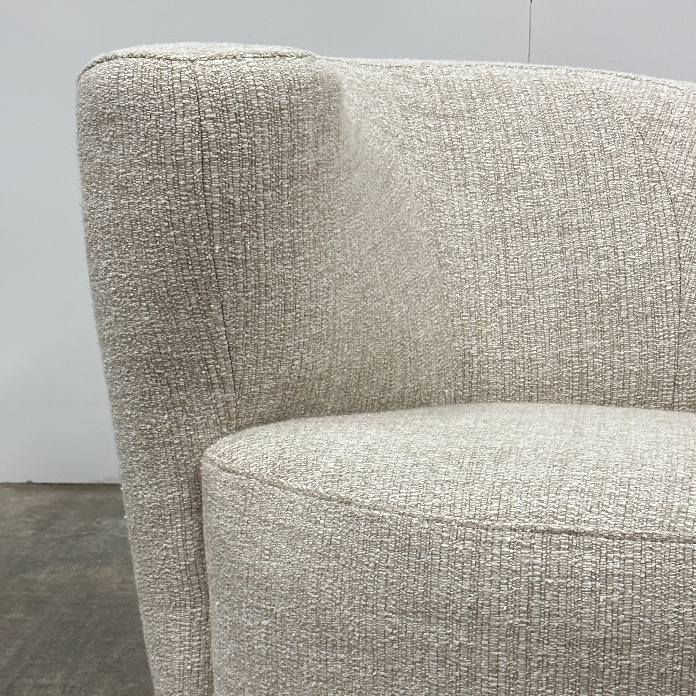 Corkscrew Nautilus Chair by Vladimir Kagan for Directional