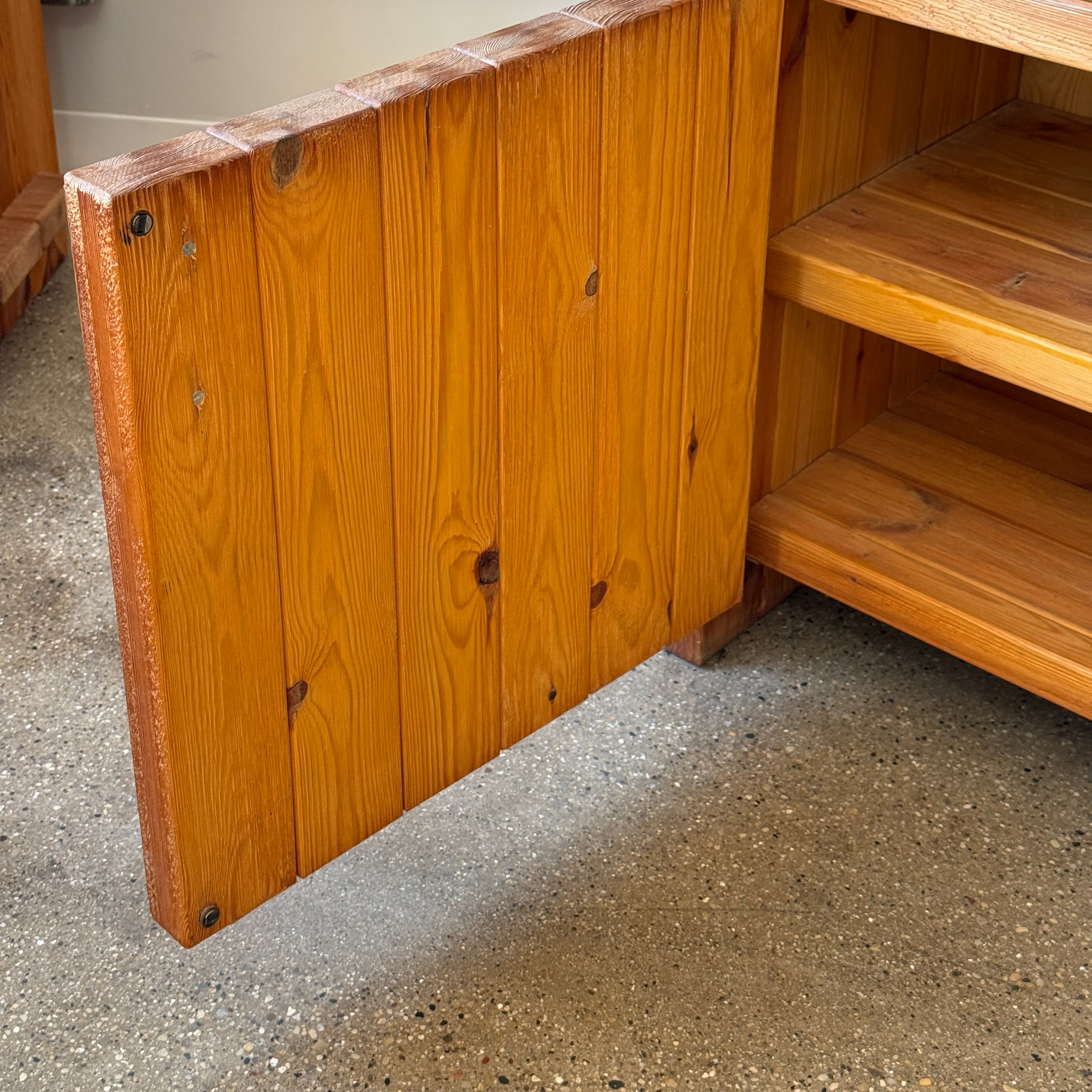 Christian IV Danish Pine Cabinet by Hans Frydendal