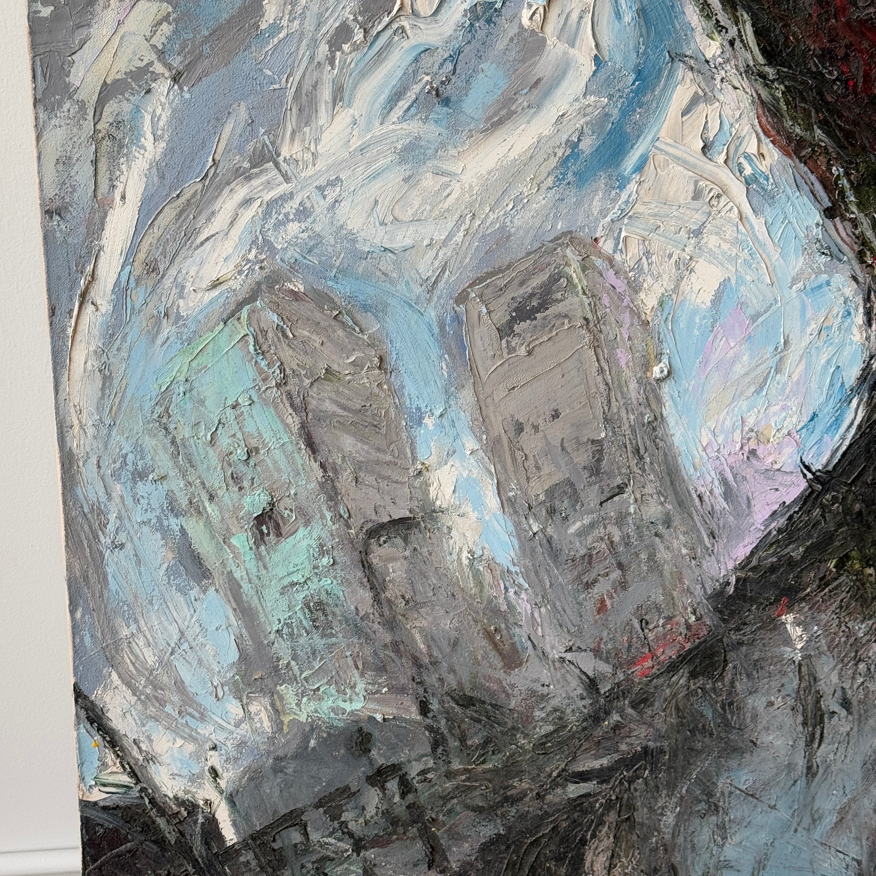 Oil on Canvas Painting by John Keane