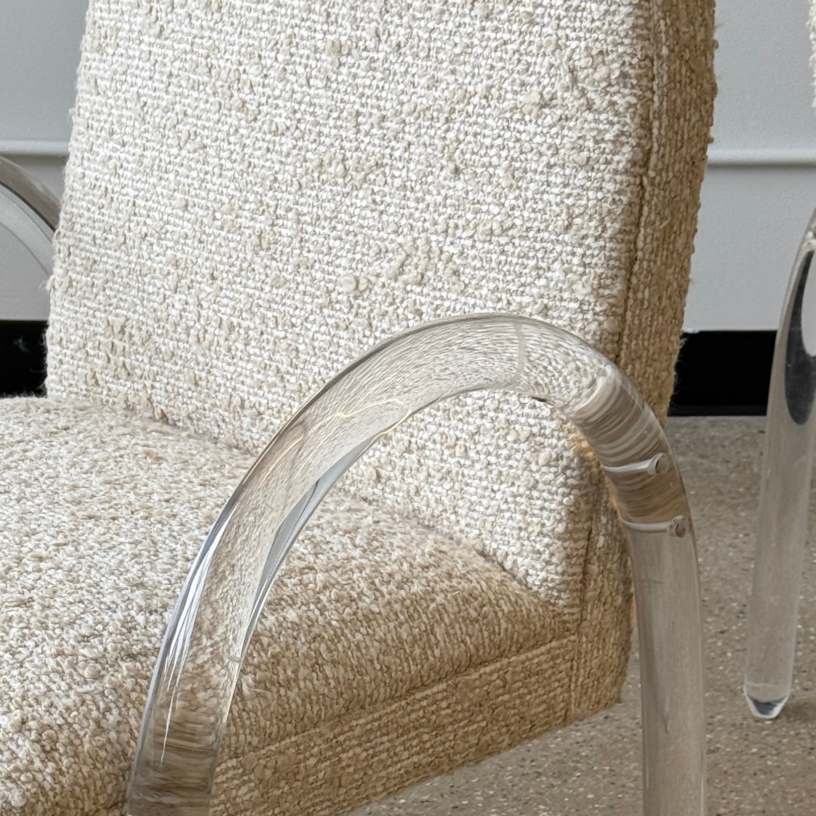 Lucite Armchair Attr. to Charles Hollis Jones