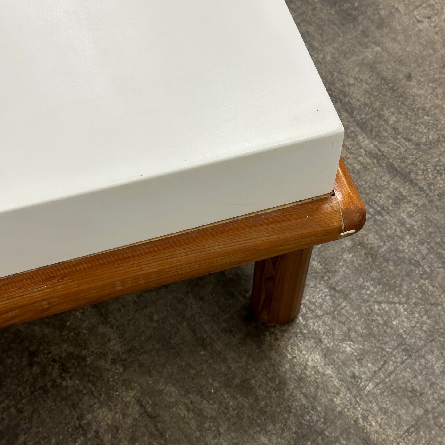 Pine/Corian Coffee Table