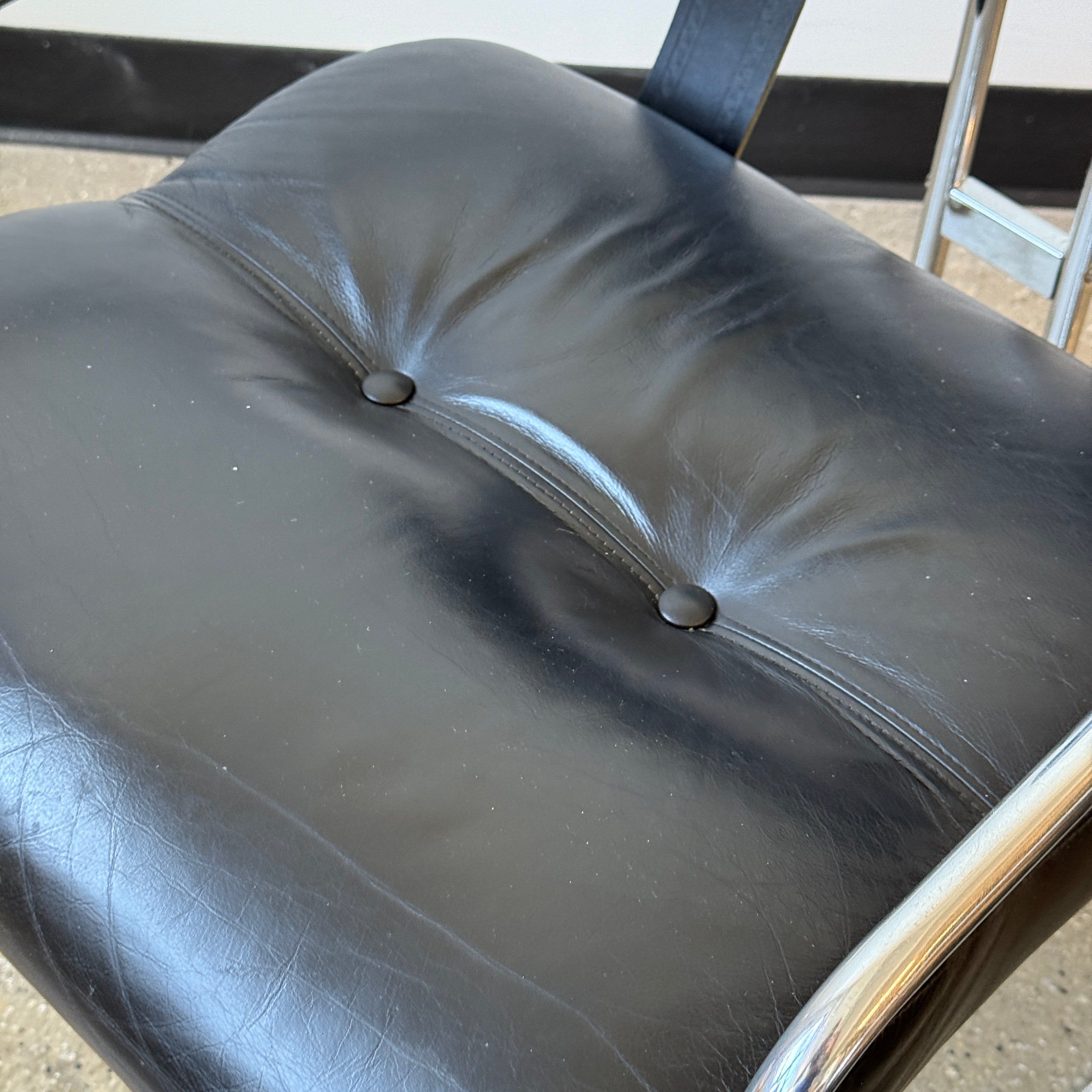 Tucroma Leather Dining Chairs by Guido Faleschini for i4 Mariani