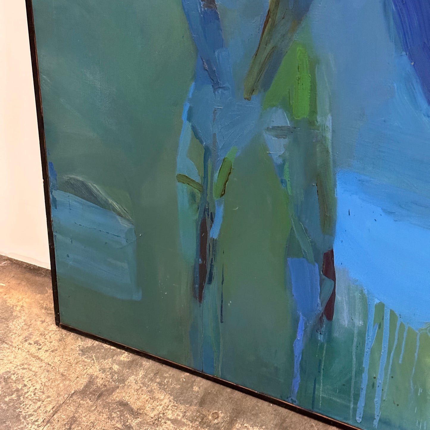 Vintage Acrylic Painting by Cary Shapes