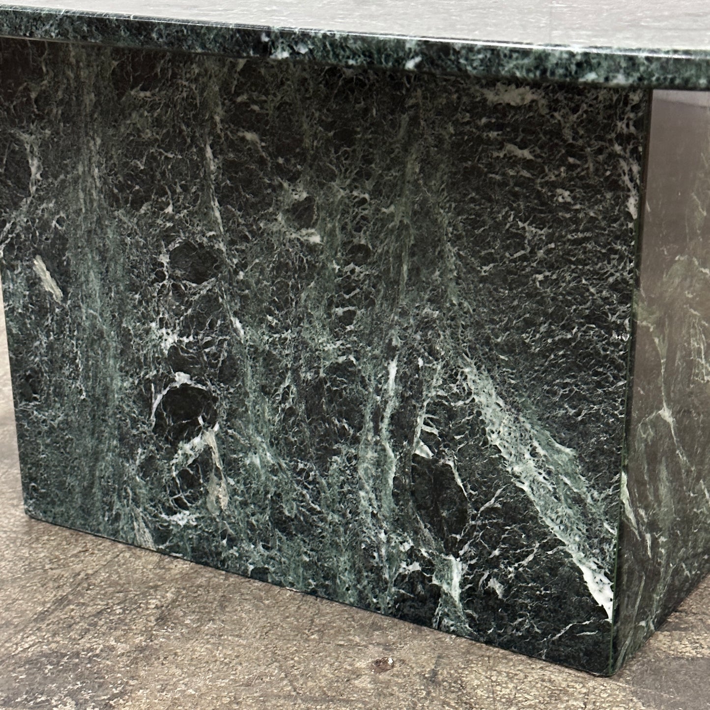 Swedish Green Marble Coffee Table