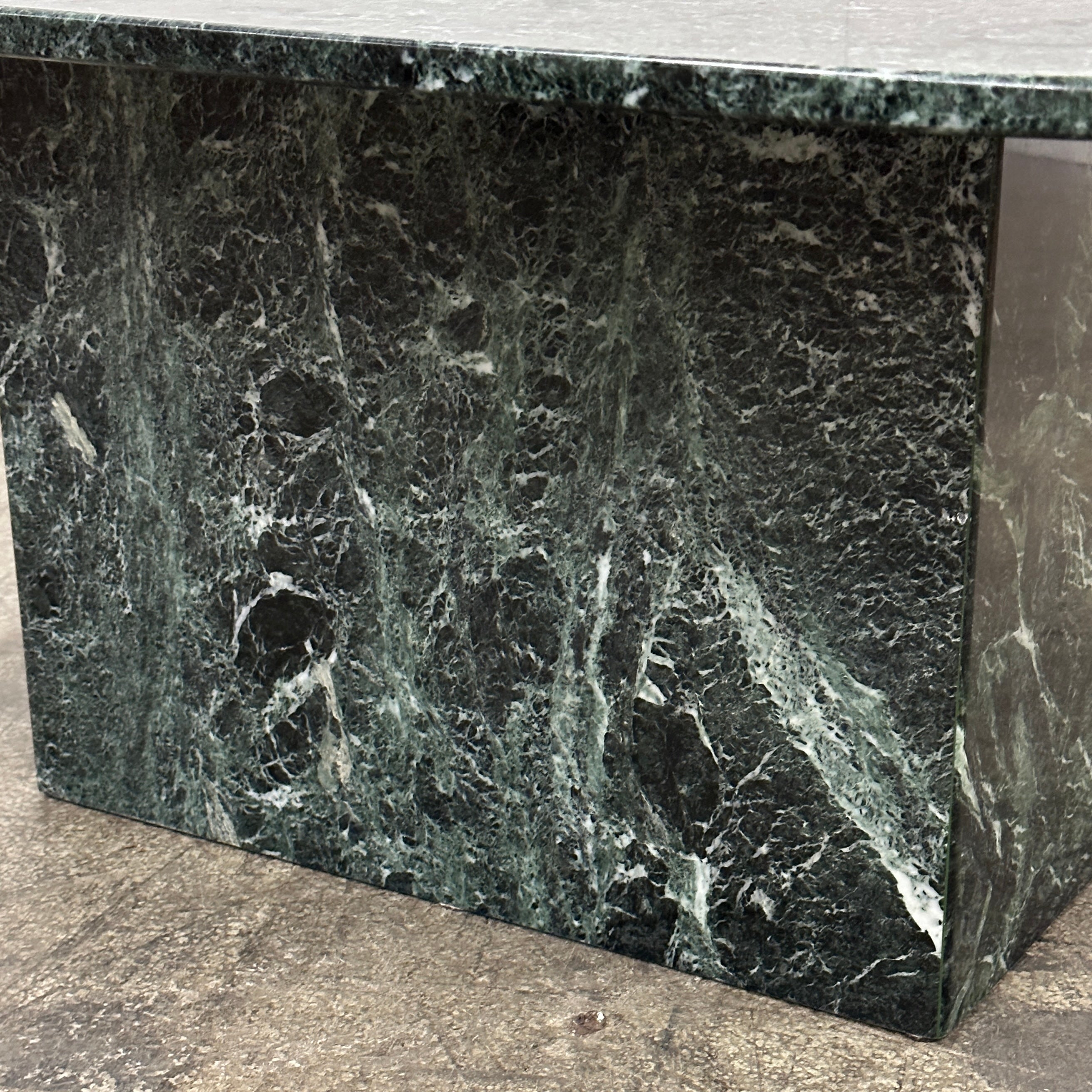 Swedish Green Marble Coffee Table