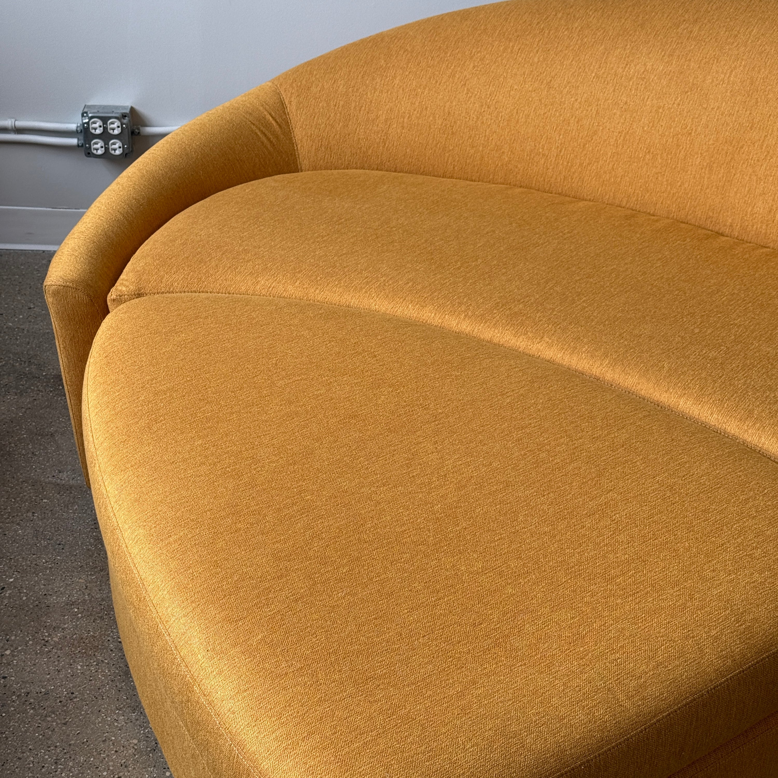 Serpentine Wave Sofa by Vladimir Kagan for American Leather