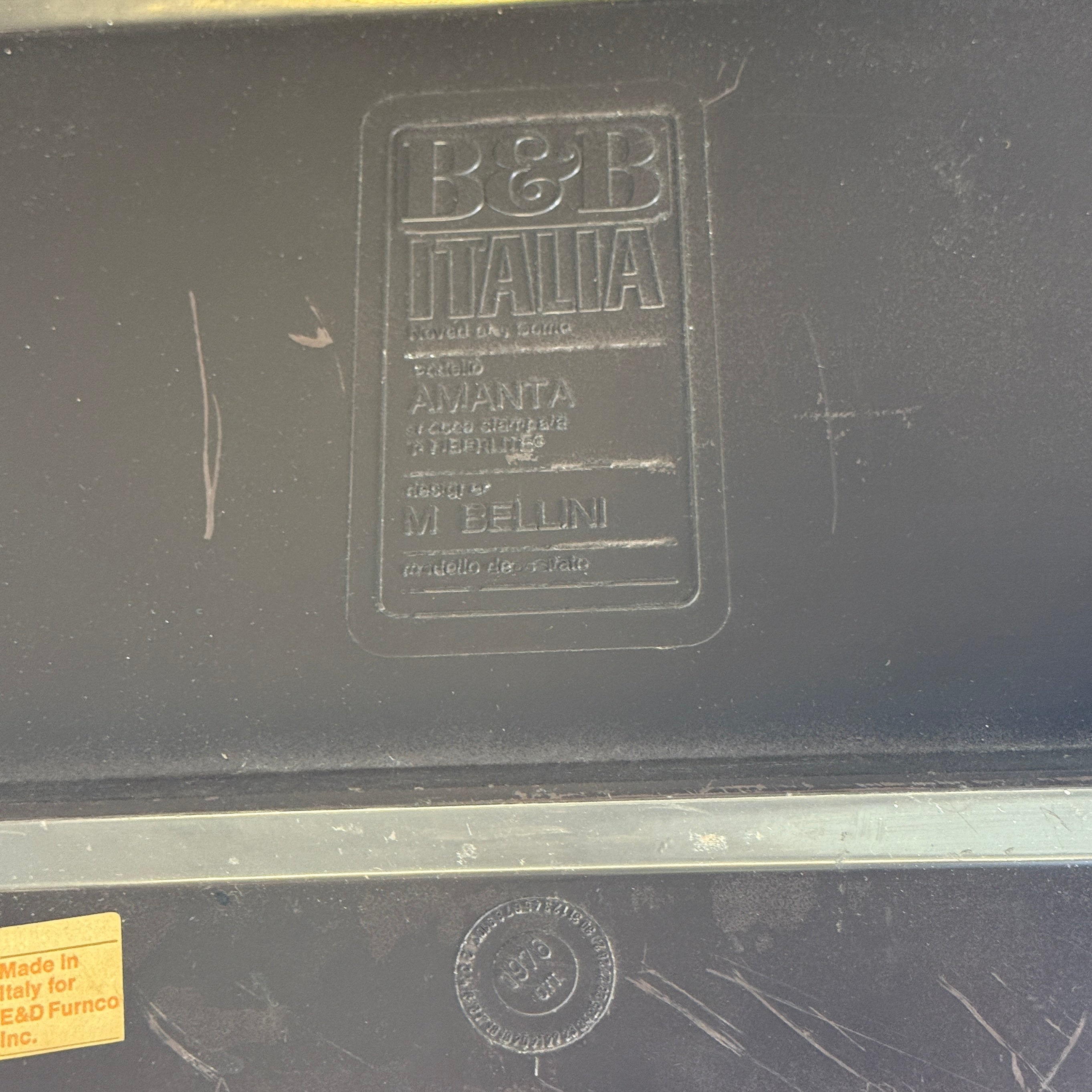 Amanta Modular Lounge Chairs by Mario Bellini for B&B Italia