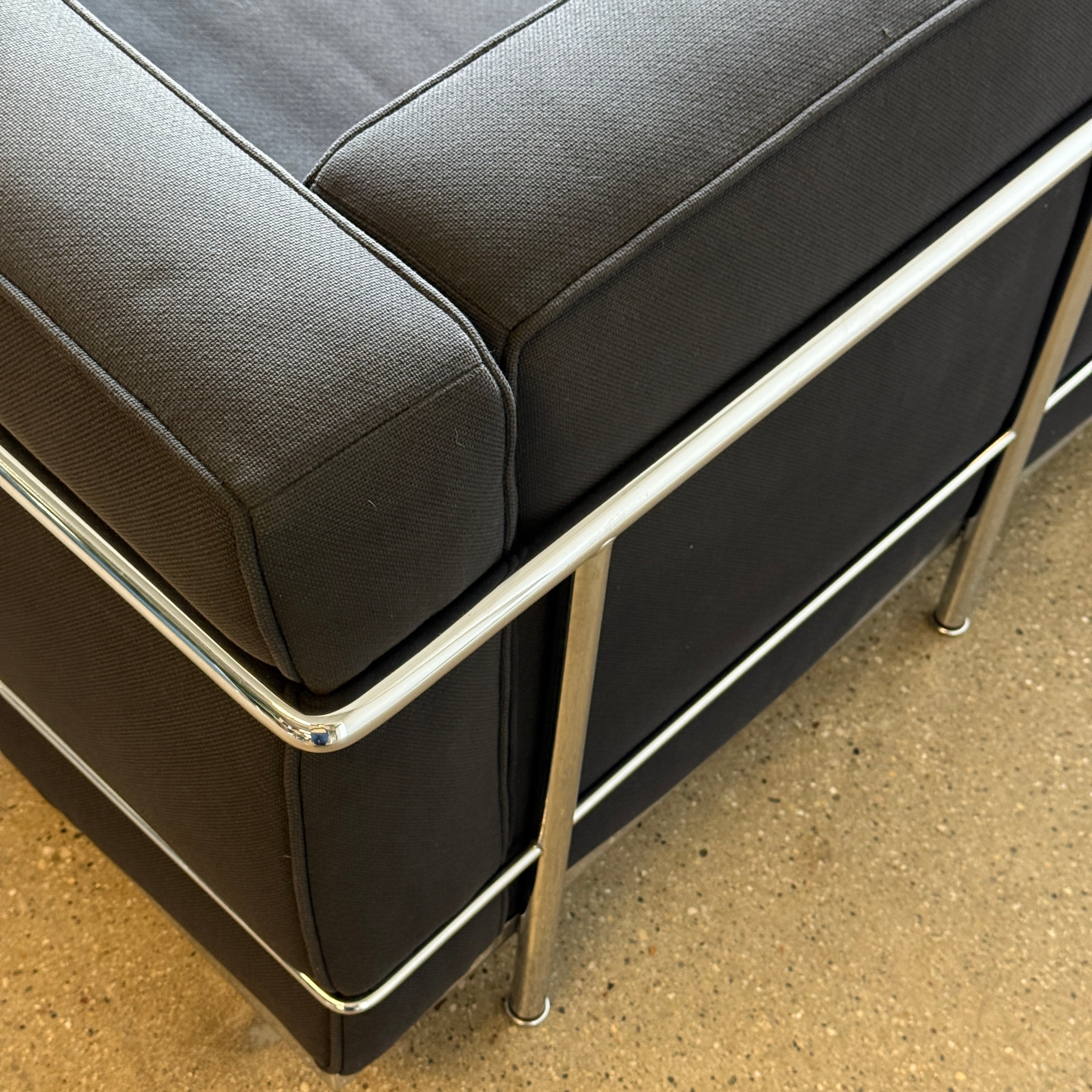 LC2 Petite Sofa by Le Corbusier, Pierre Jeanneret, and Charlotte Perriand for Cassina