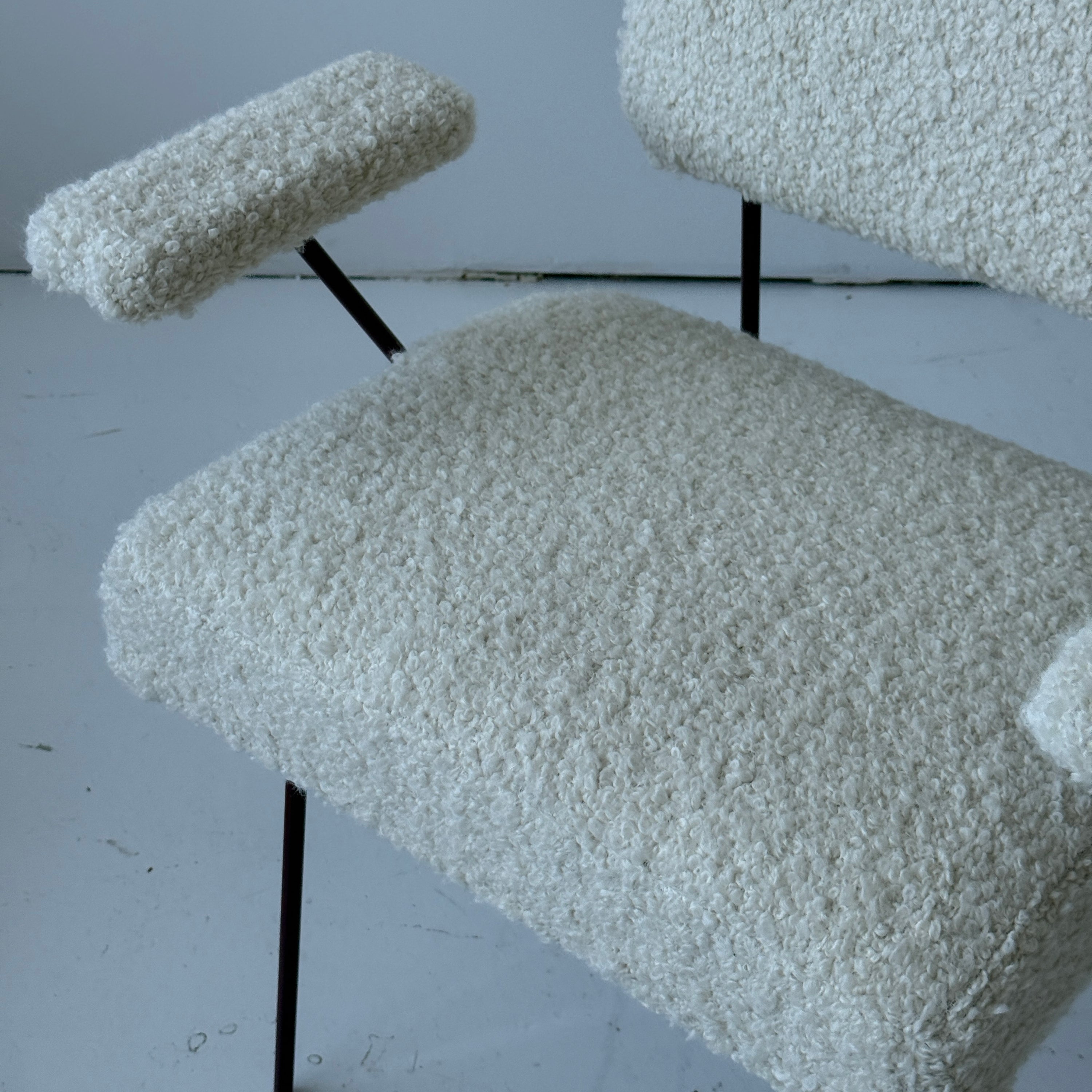 Hairpin Iron Dining Chairs by Dorothy Schindele