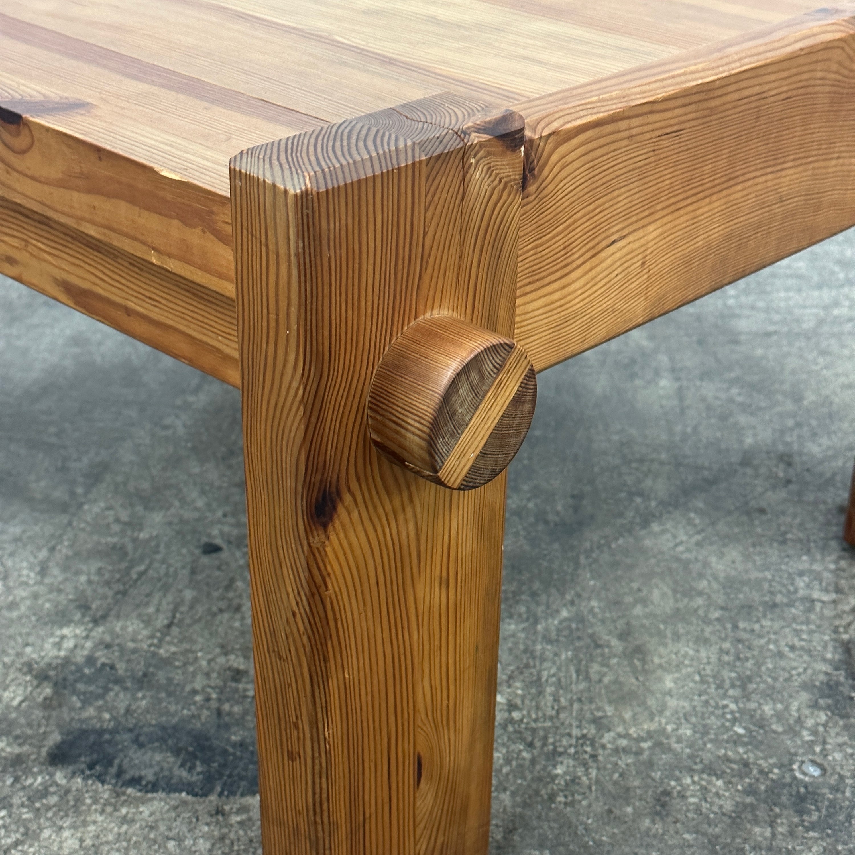 Dymling Swedish Pine Table by Yngve Ekström for Swedese