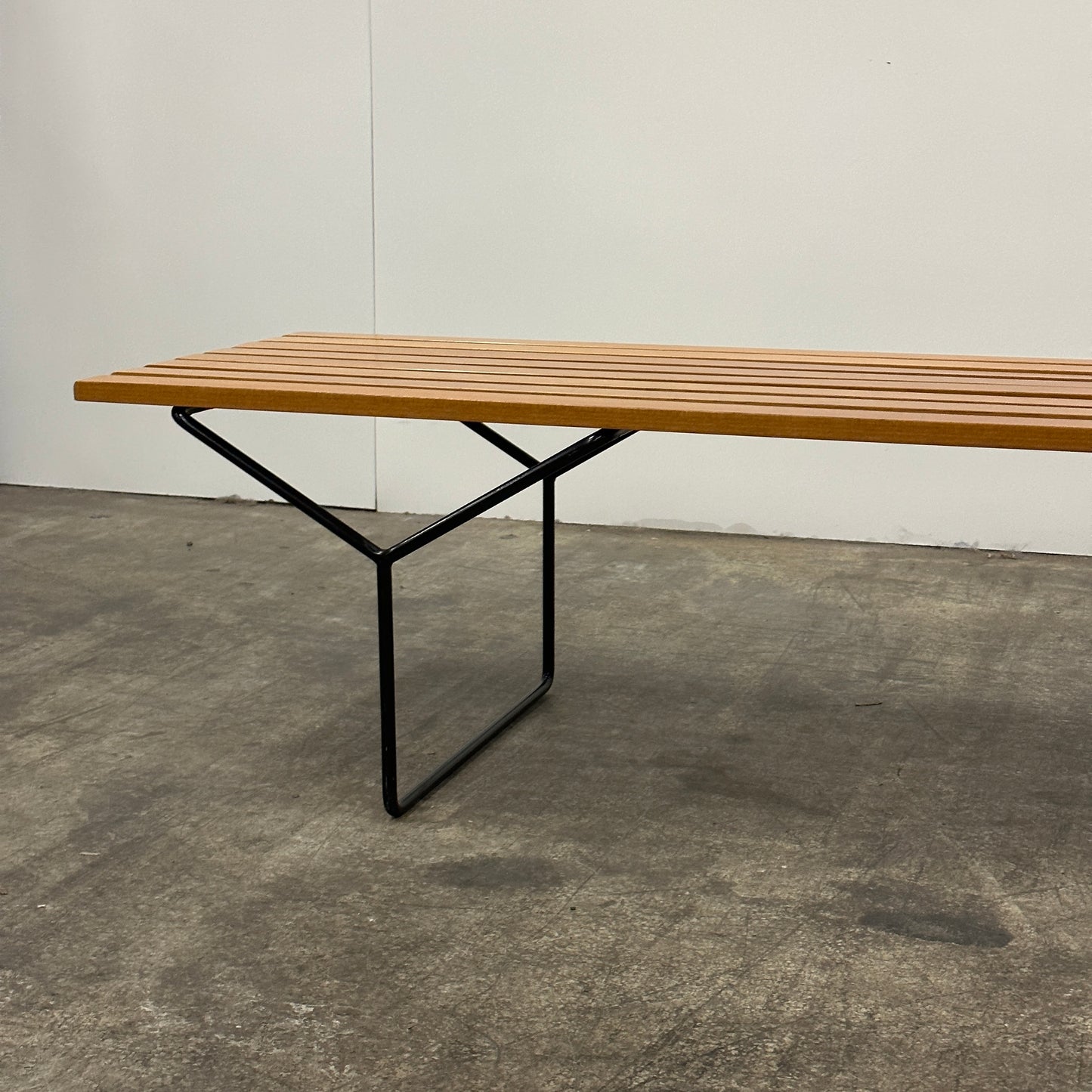 Slat Bench by Harry Bertoia for Knoll