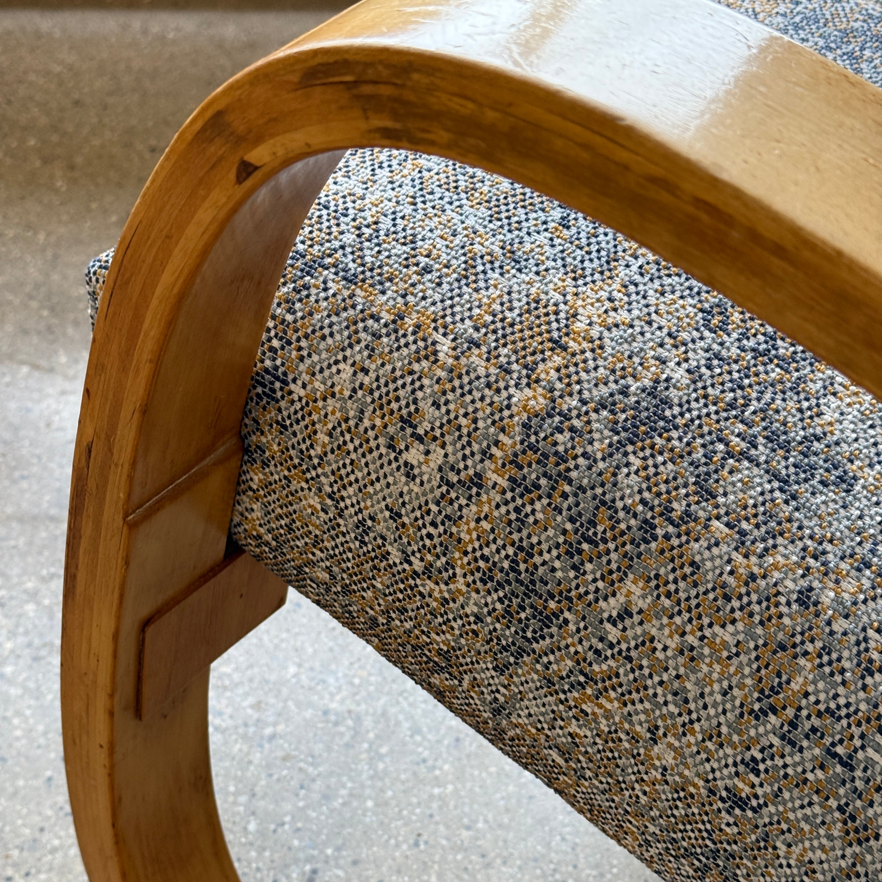 Model 401 + 402 Bentwood Lounge Chairs by Alvar Aalto for Artek