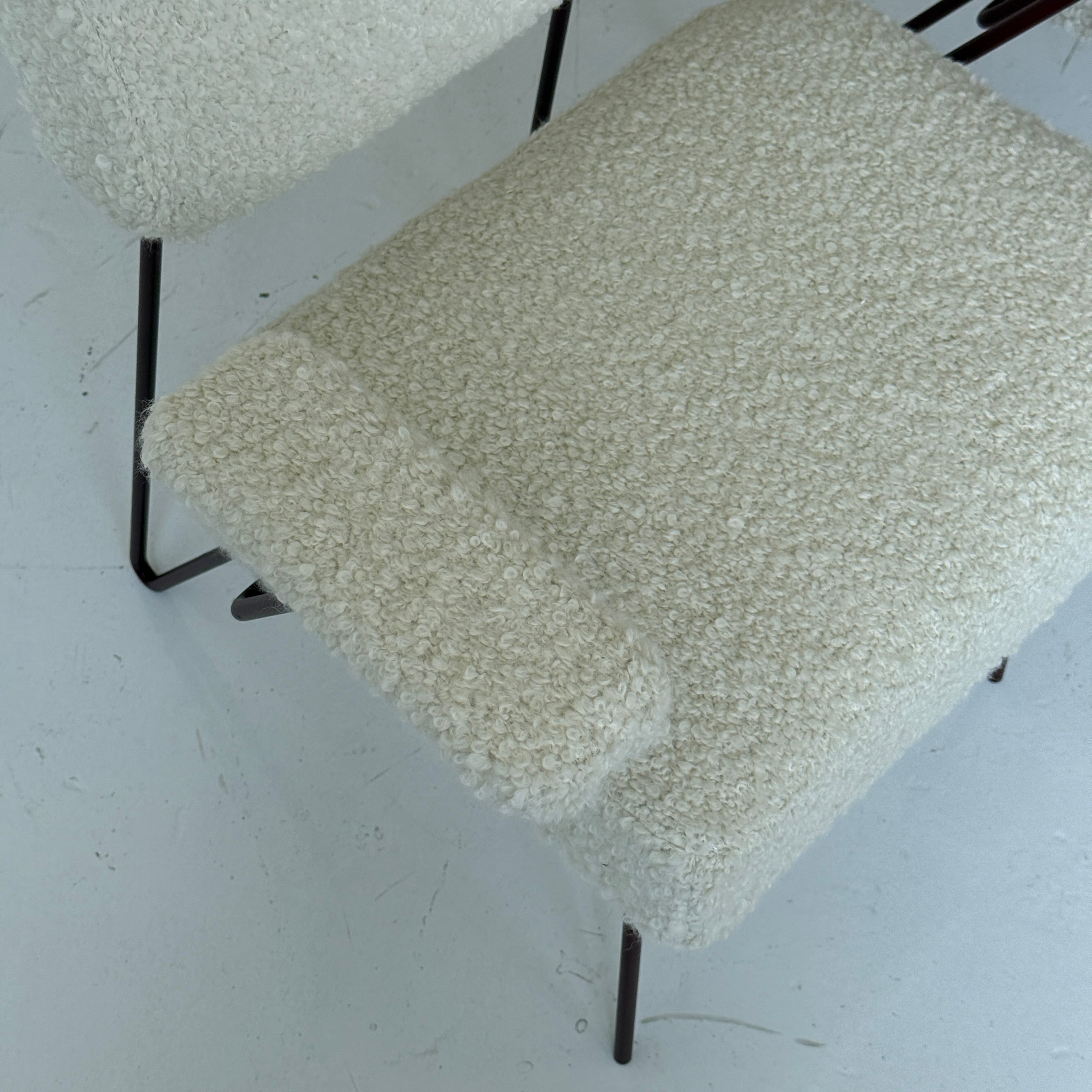 Hairpin Iron Dining Chairs by Dorothy Schindele