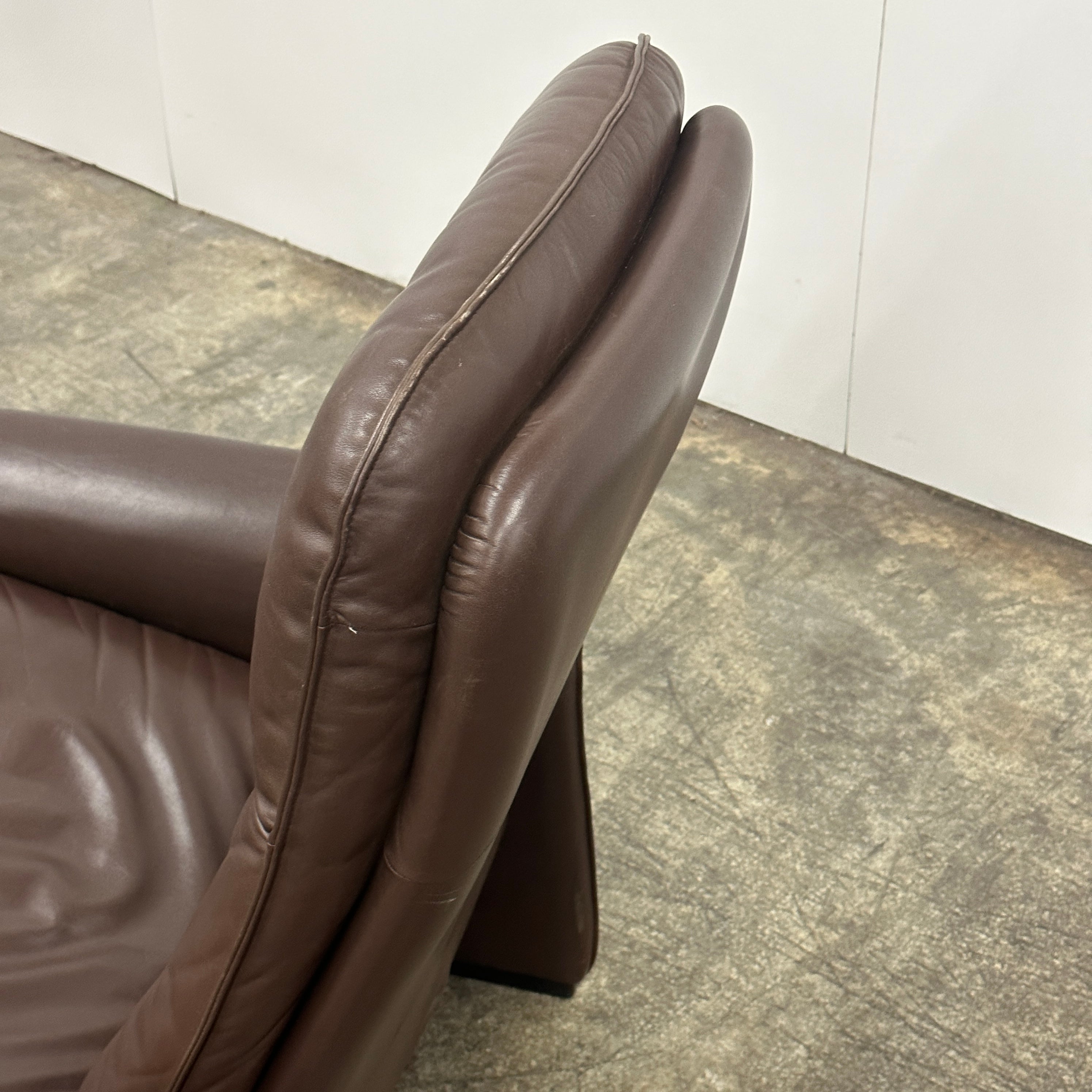De Sede DS-50 Leather Chair + Ottoman