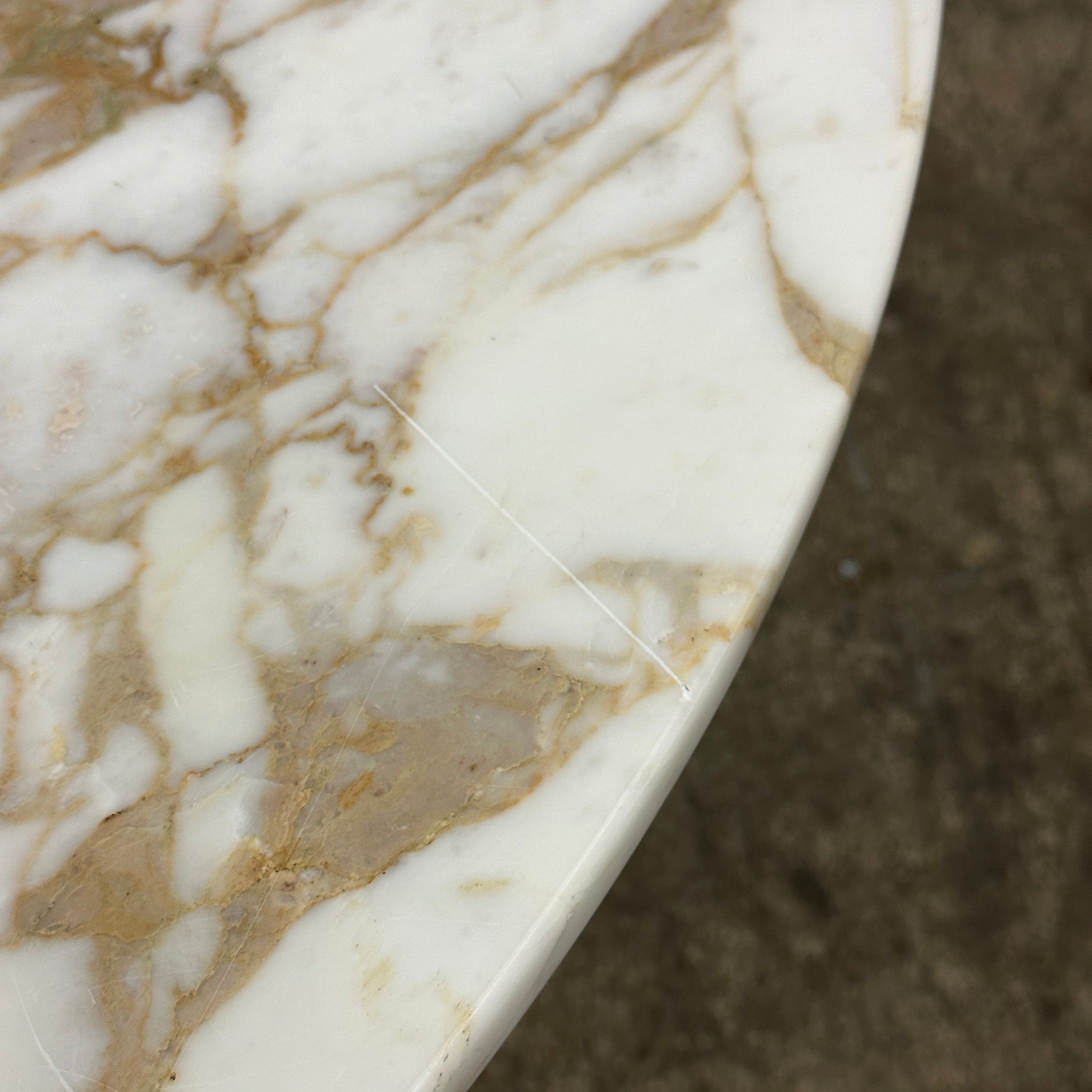 Calacatta Gold Marble Dining Table by Nicos Zographos