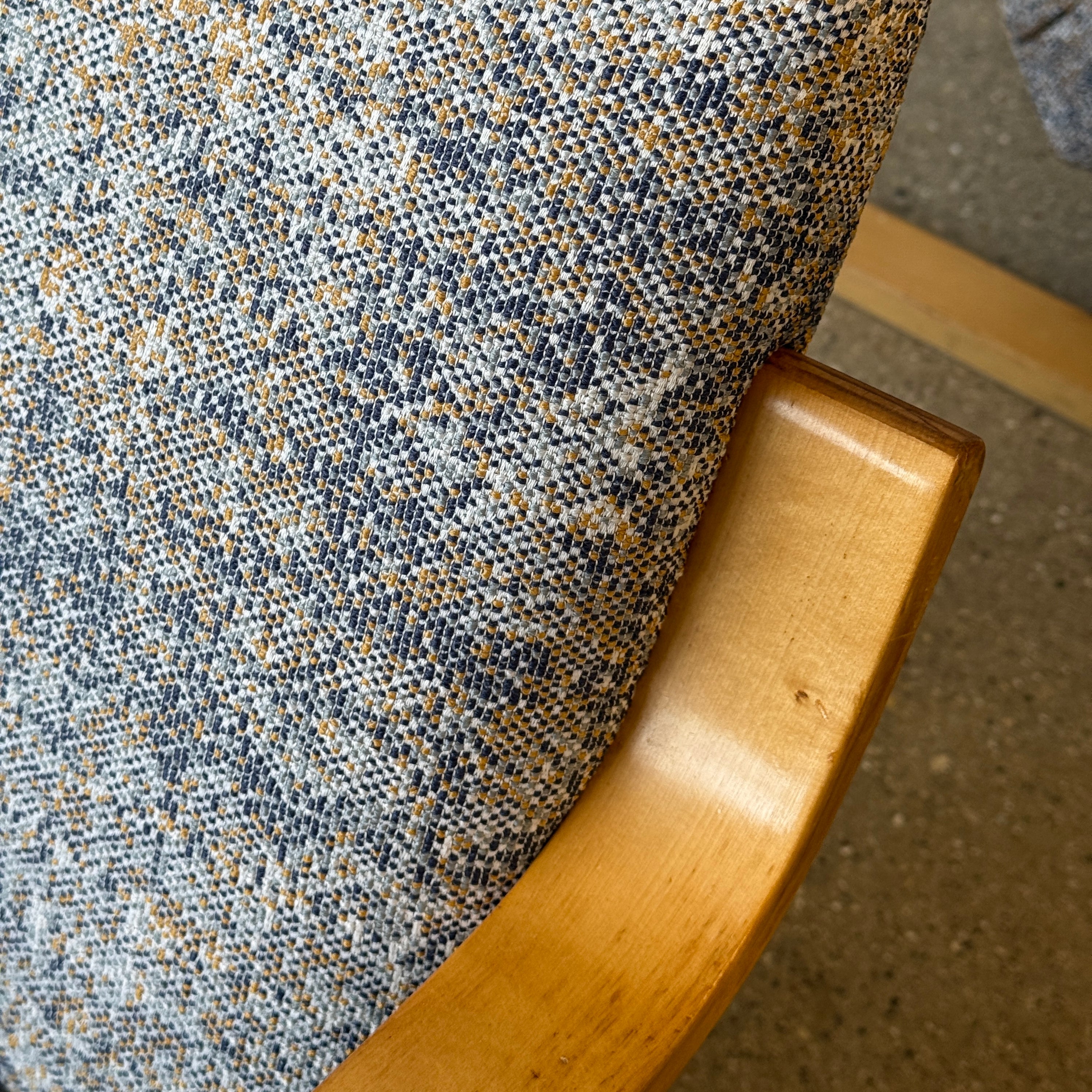 Model 401 + 402 Bentwood Lounge Chairs by Alvar Aalto for Artek