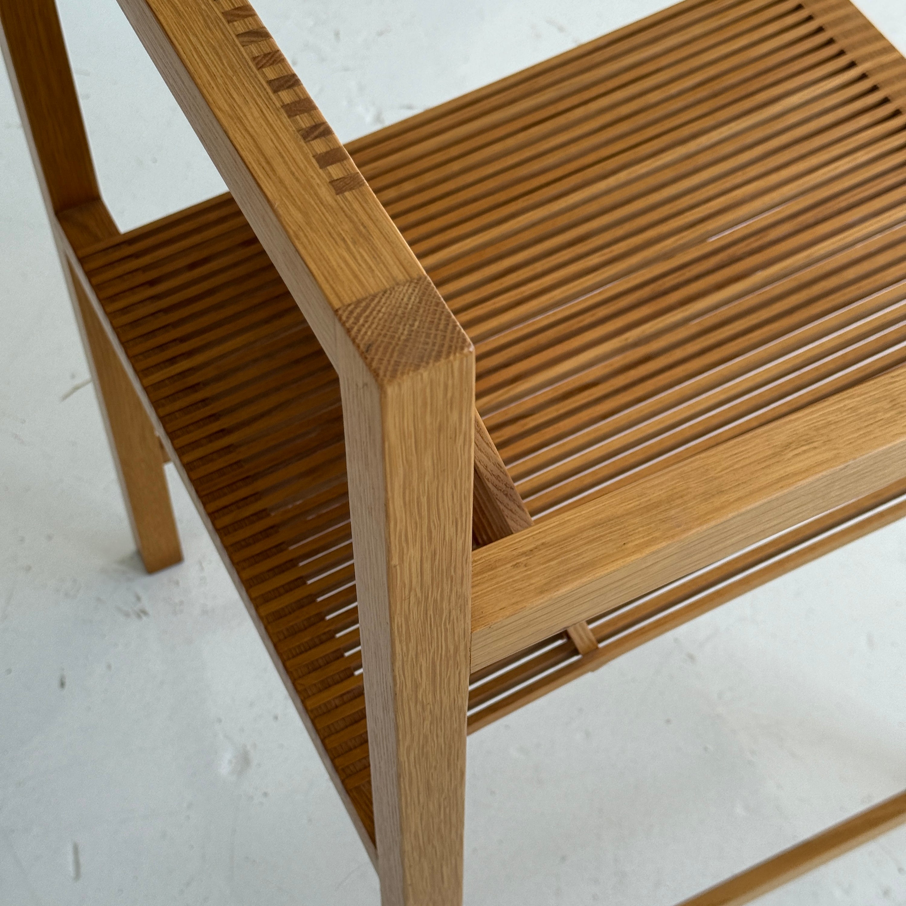 Wooden Slat Side Chair by Rudy Jan Kokke for Spectrum