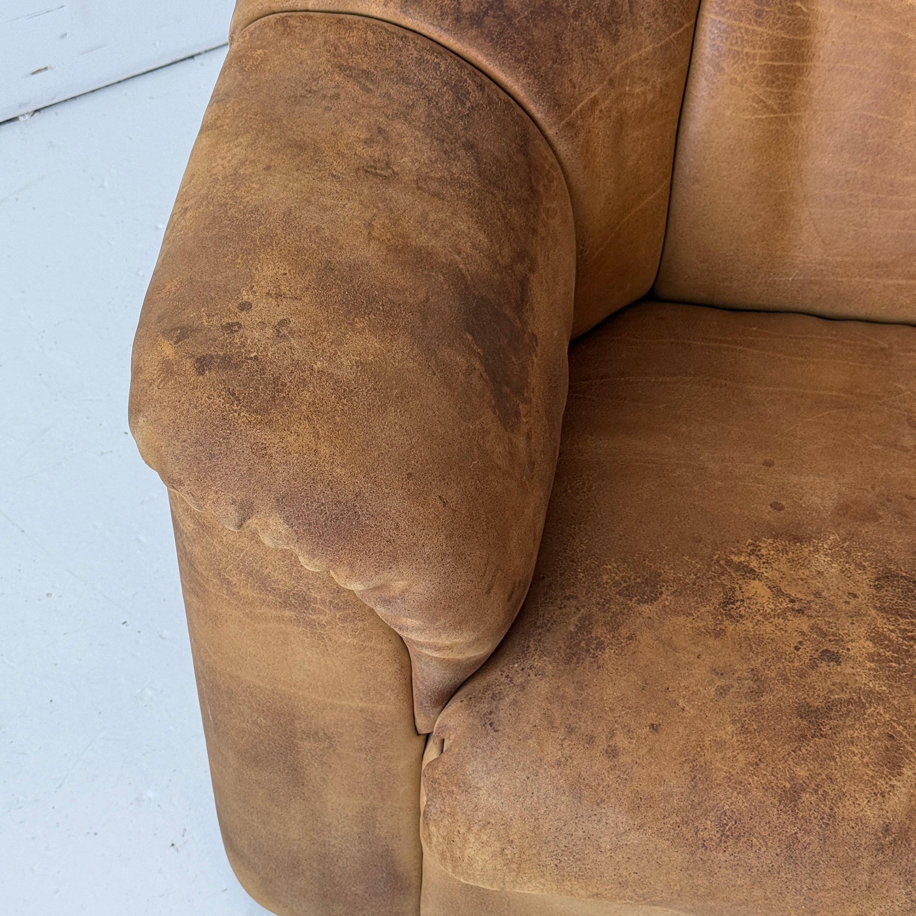 DS-95 Buffalo Leather Sofa by De Sede