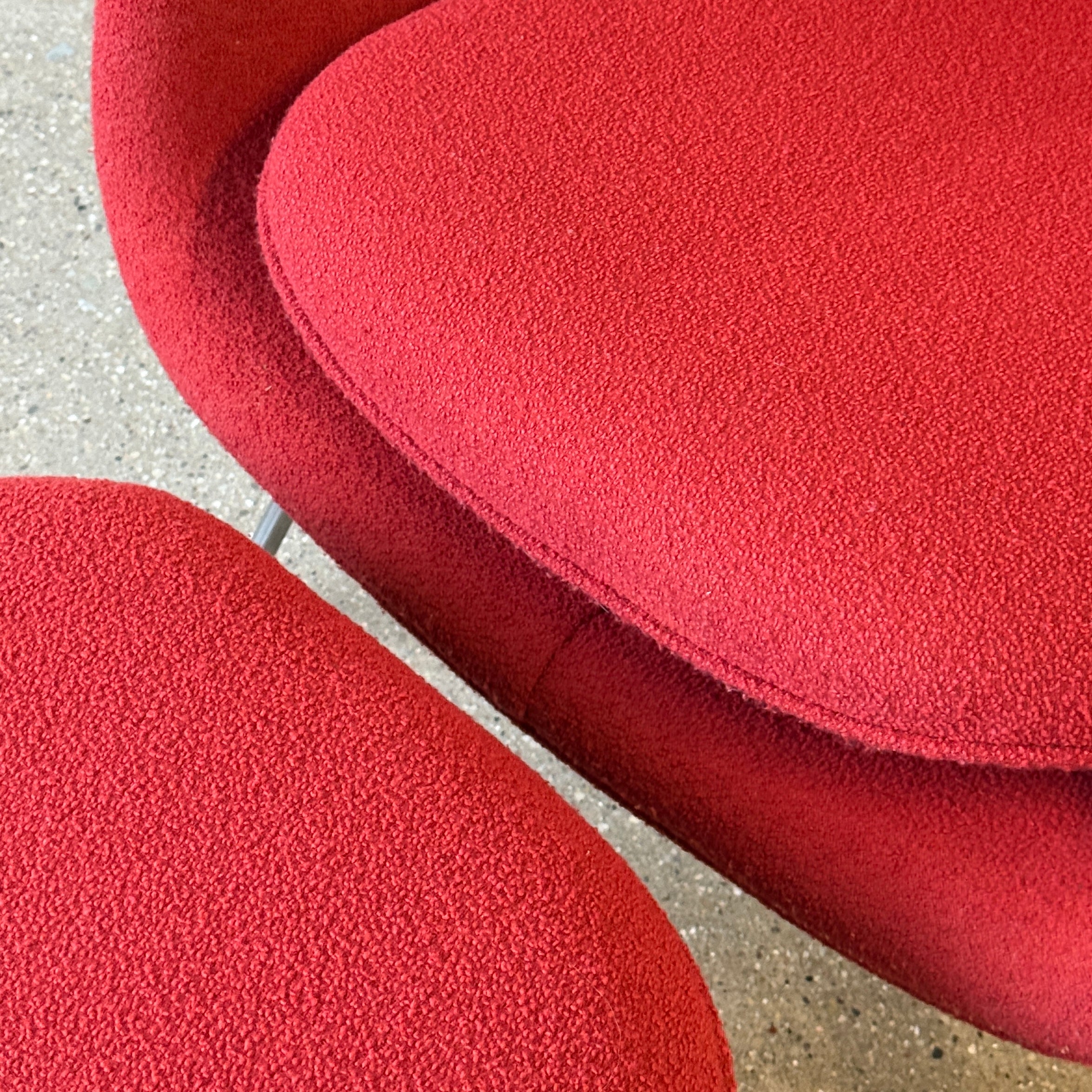Womb Chair + Ottoman by Eero Saarinen for Knoll