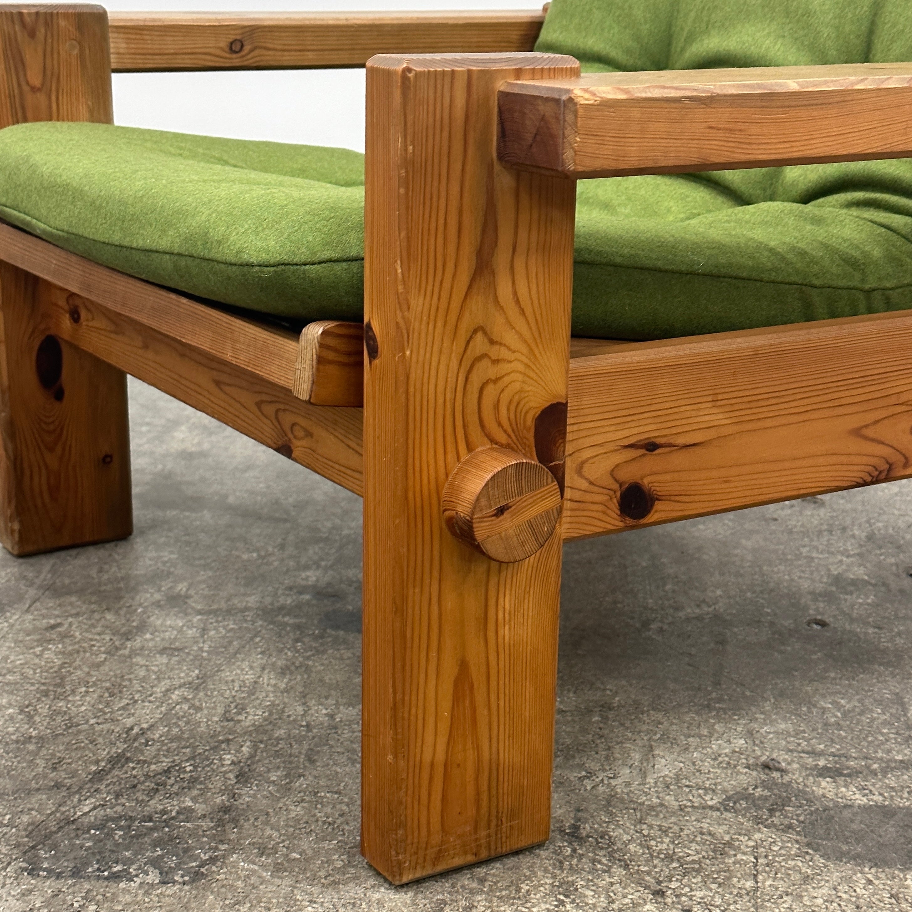 Dymling Swedish Pine Chair by Yngve Ekström for Swedese