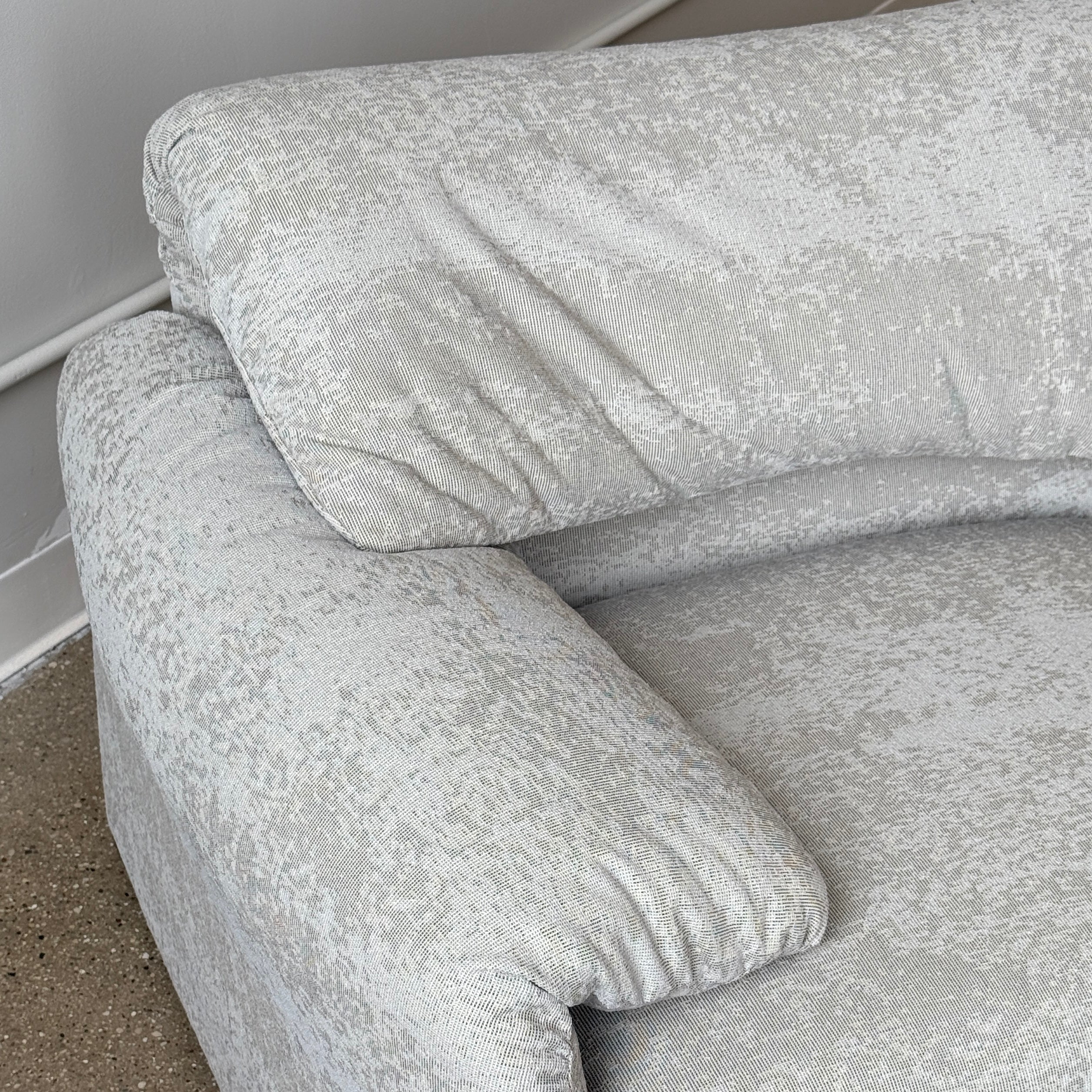 Maralunga Sofa + Ottoman by Vico Magistretti for Cassina