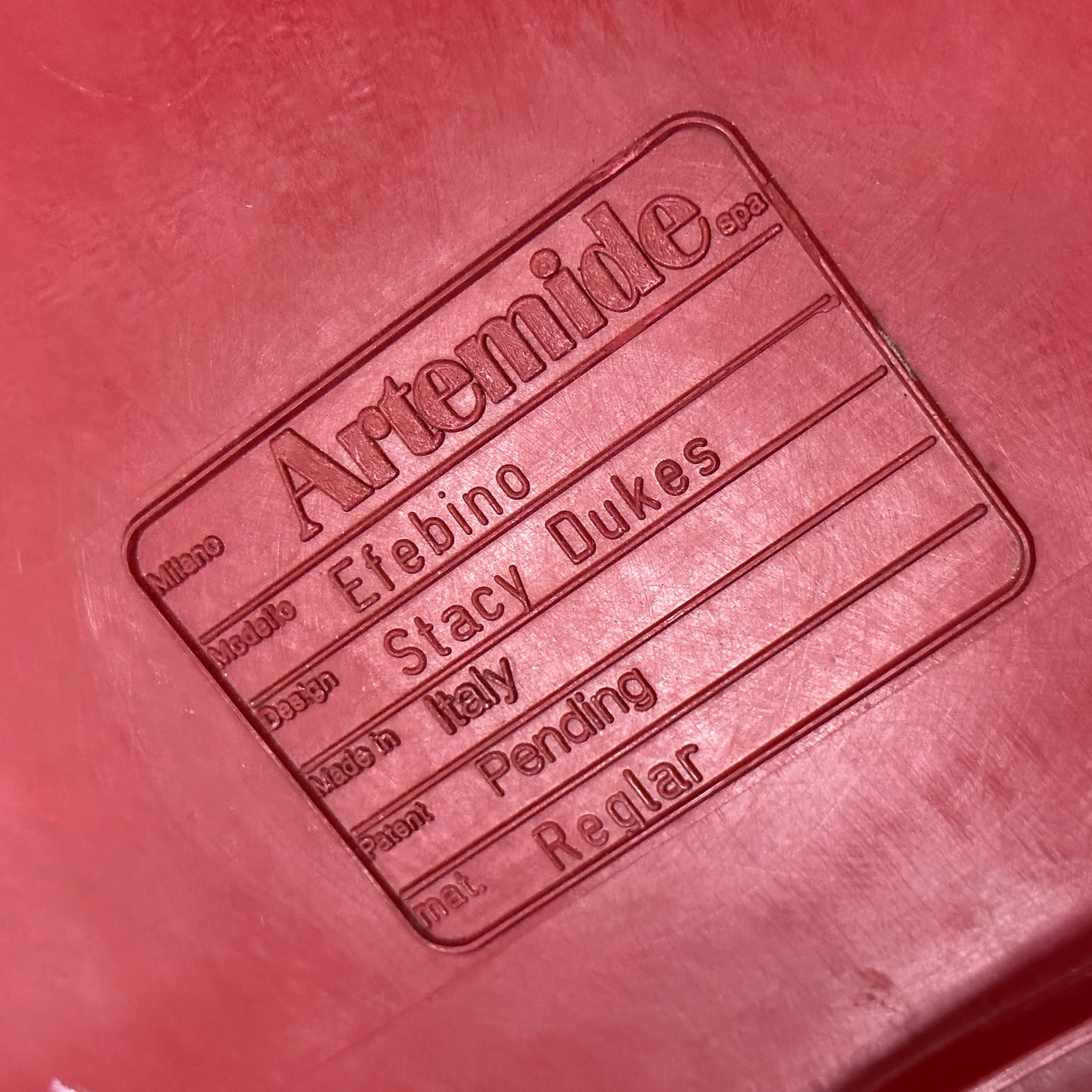 Efebino Stools by Stacy Dukes for Artemide