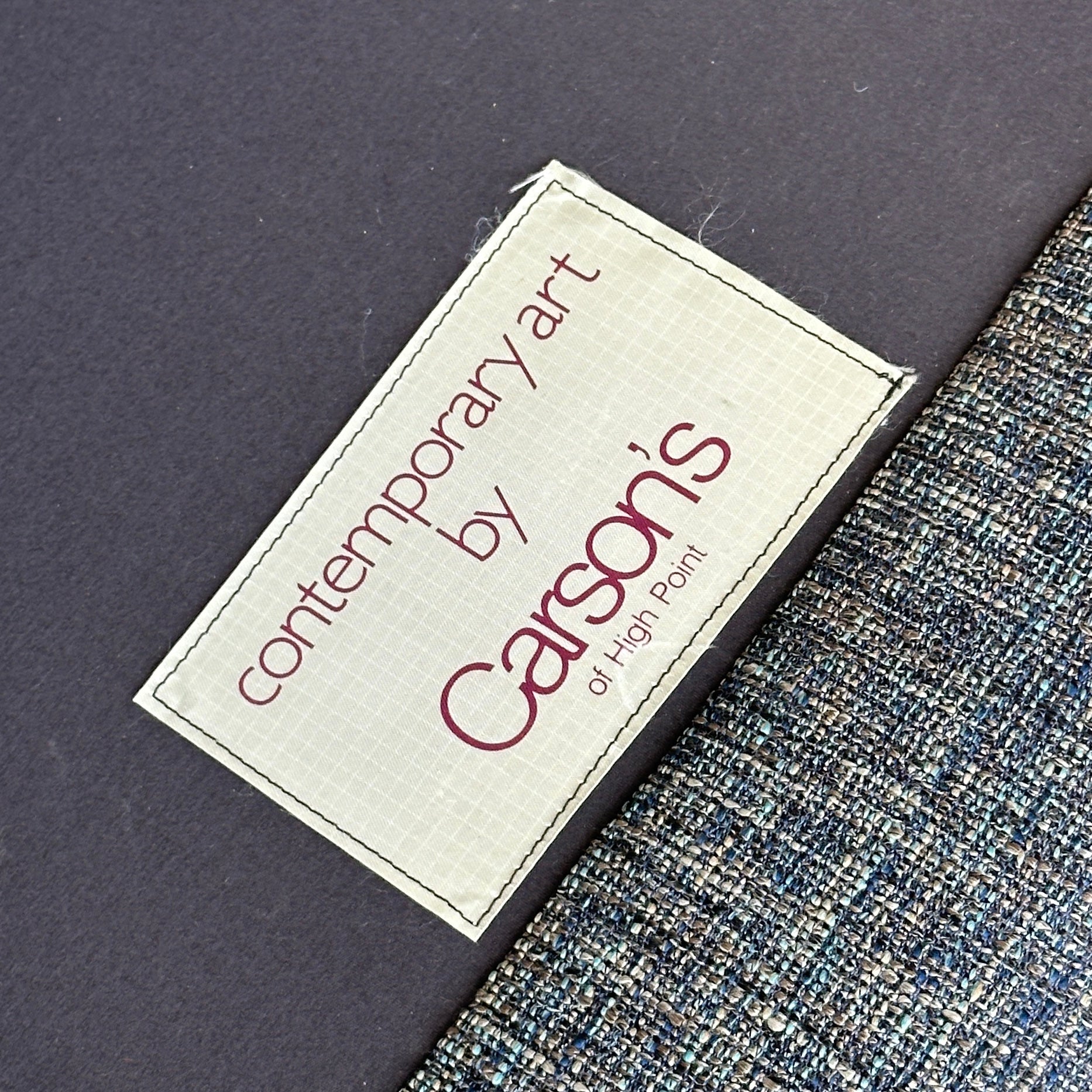 Postmodern Bullnose Chaise by Carson’s of High Point in Pierre Frey Wool