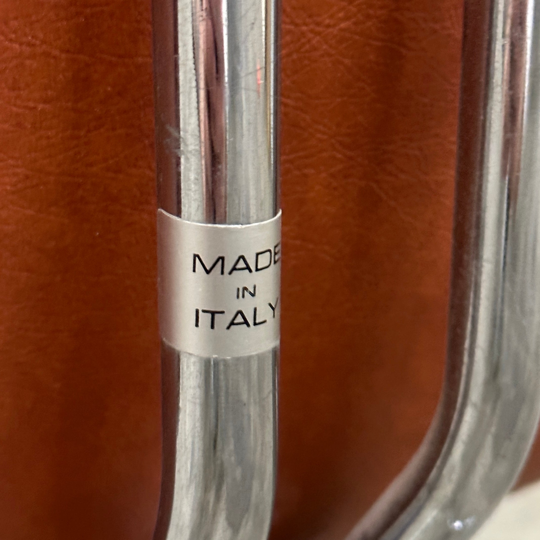 Vintage Italian Chrome Chair