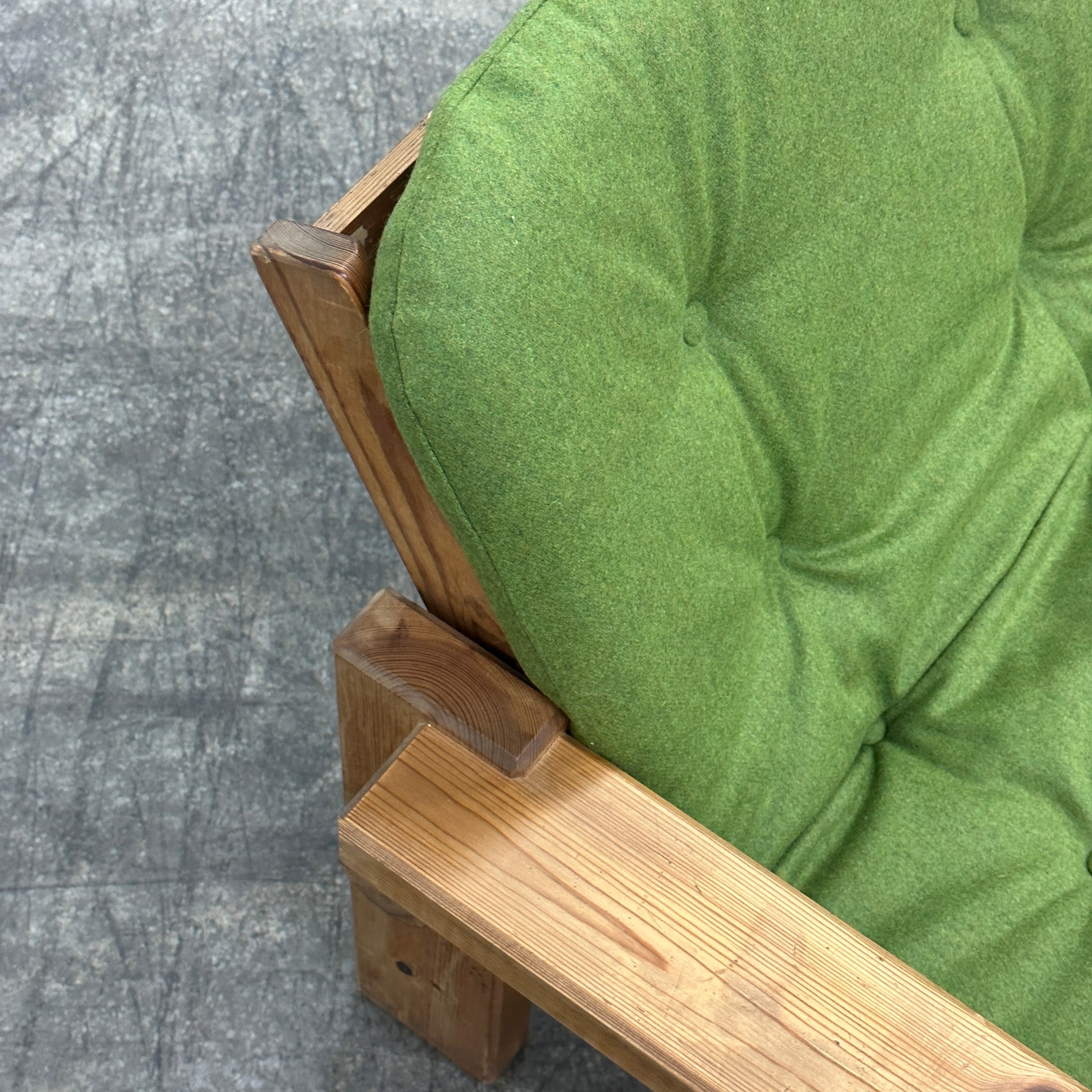 Dymling Swedish Pine Settee by Yngve Ekström for Swedese