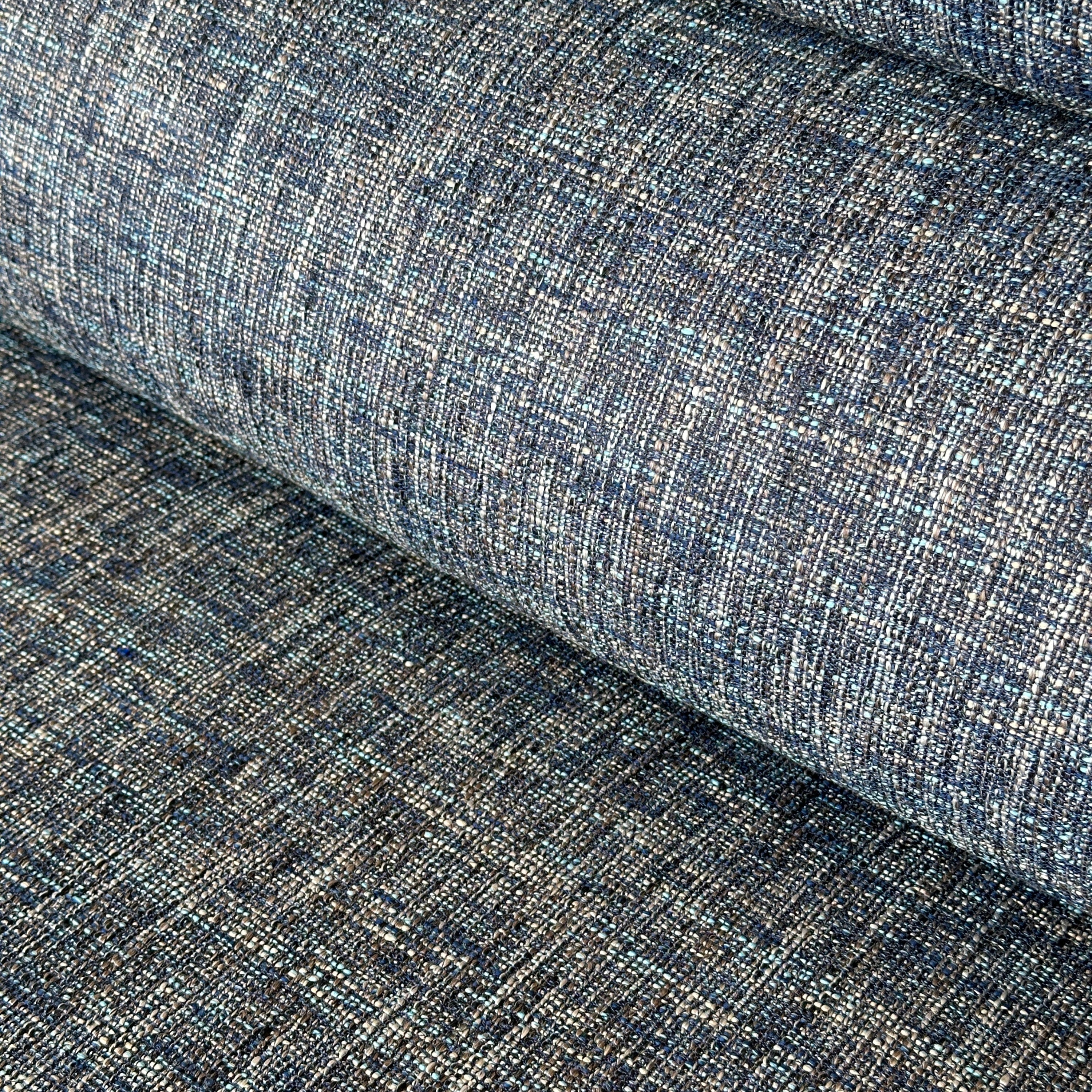 Postmodern Bullnose Chaise by Carson’s of High Point in Pierre Frey Wool