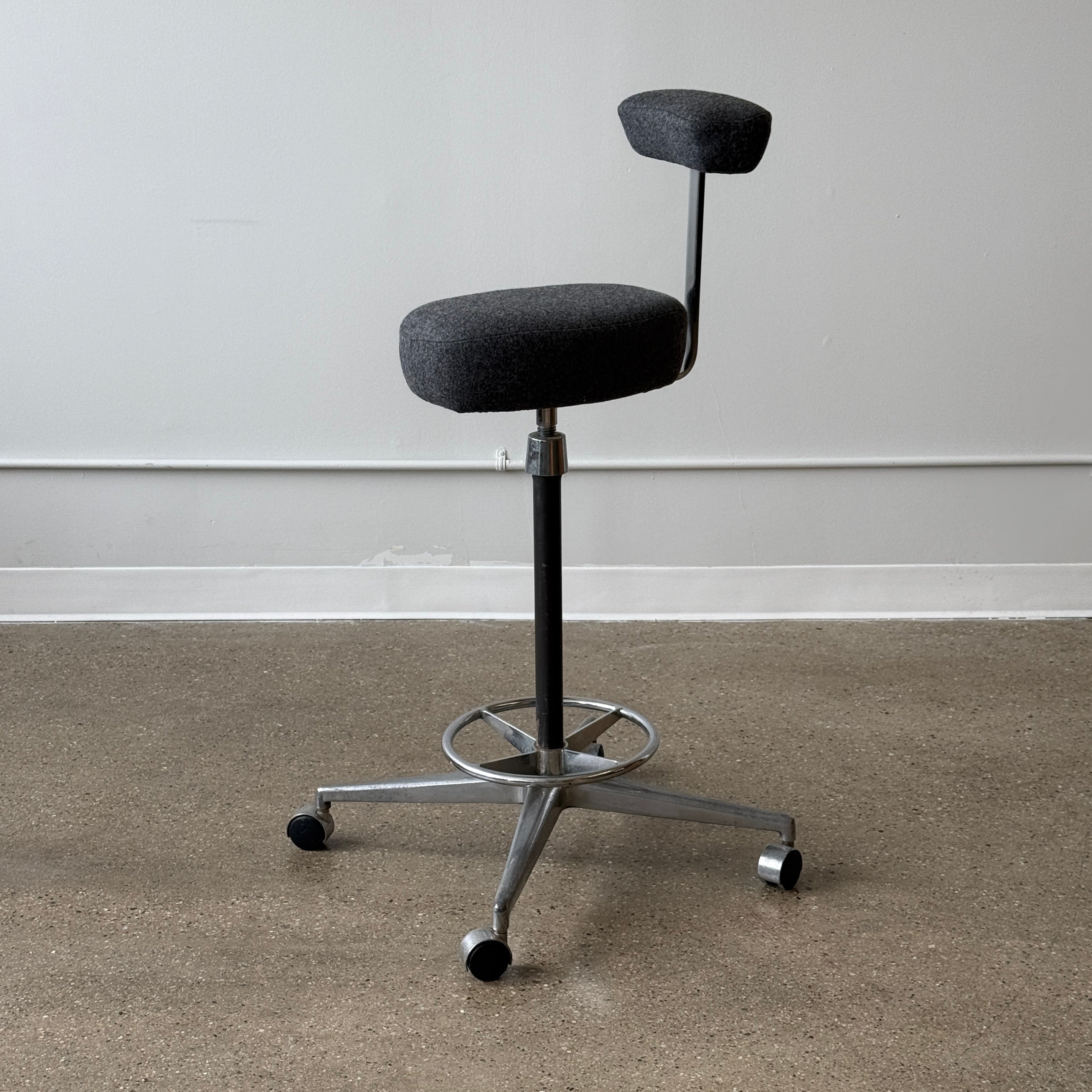 Perch Stool by George Nelson for Herman Miller