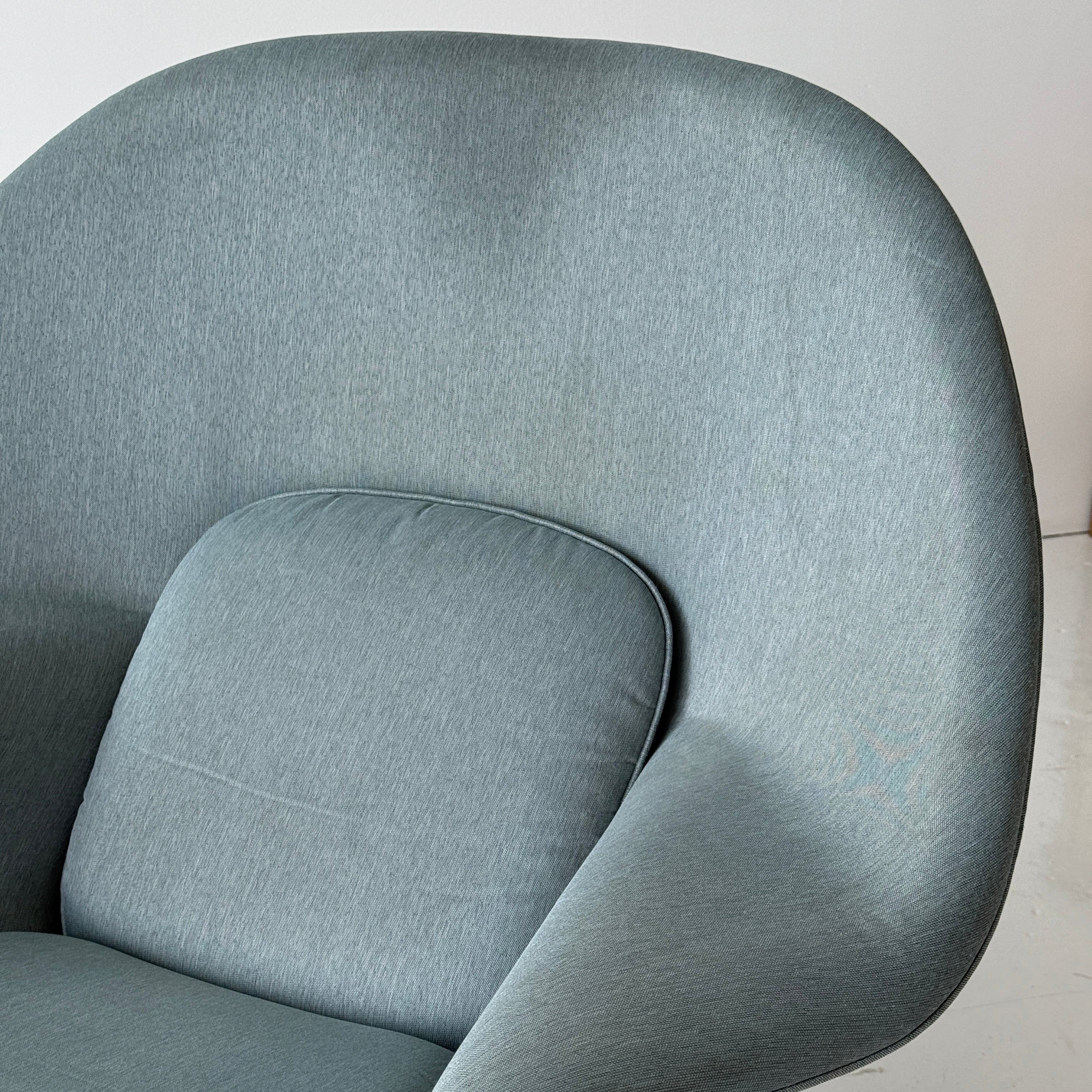 Womb Chair + Ottoman by Eero Saarinen for Knoll