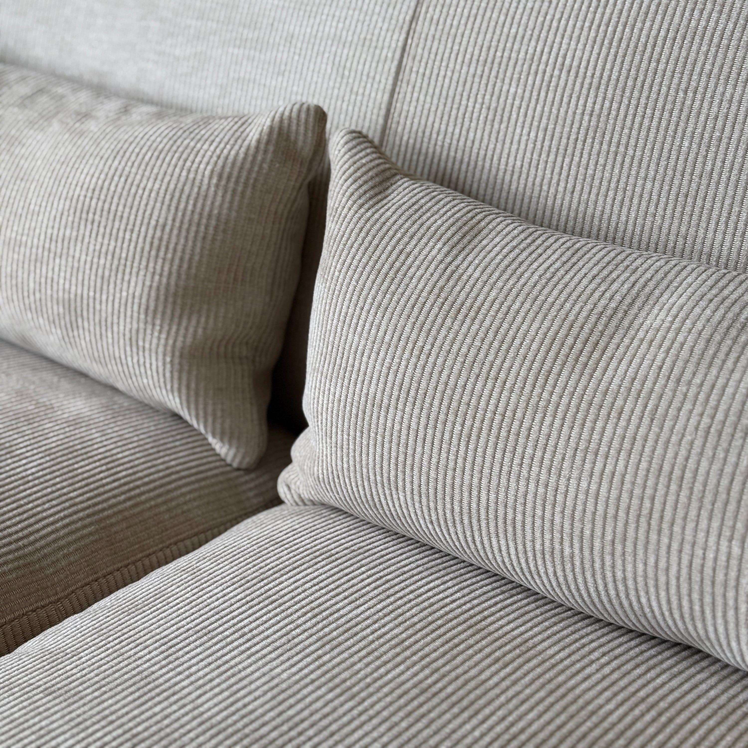 Wave Sofa by Vladimir Kagan for American Leather in Corduroy