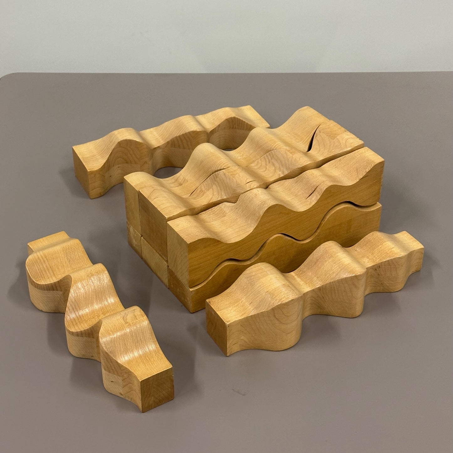 Wooden Puzzle Block