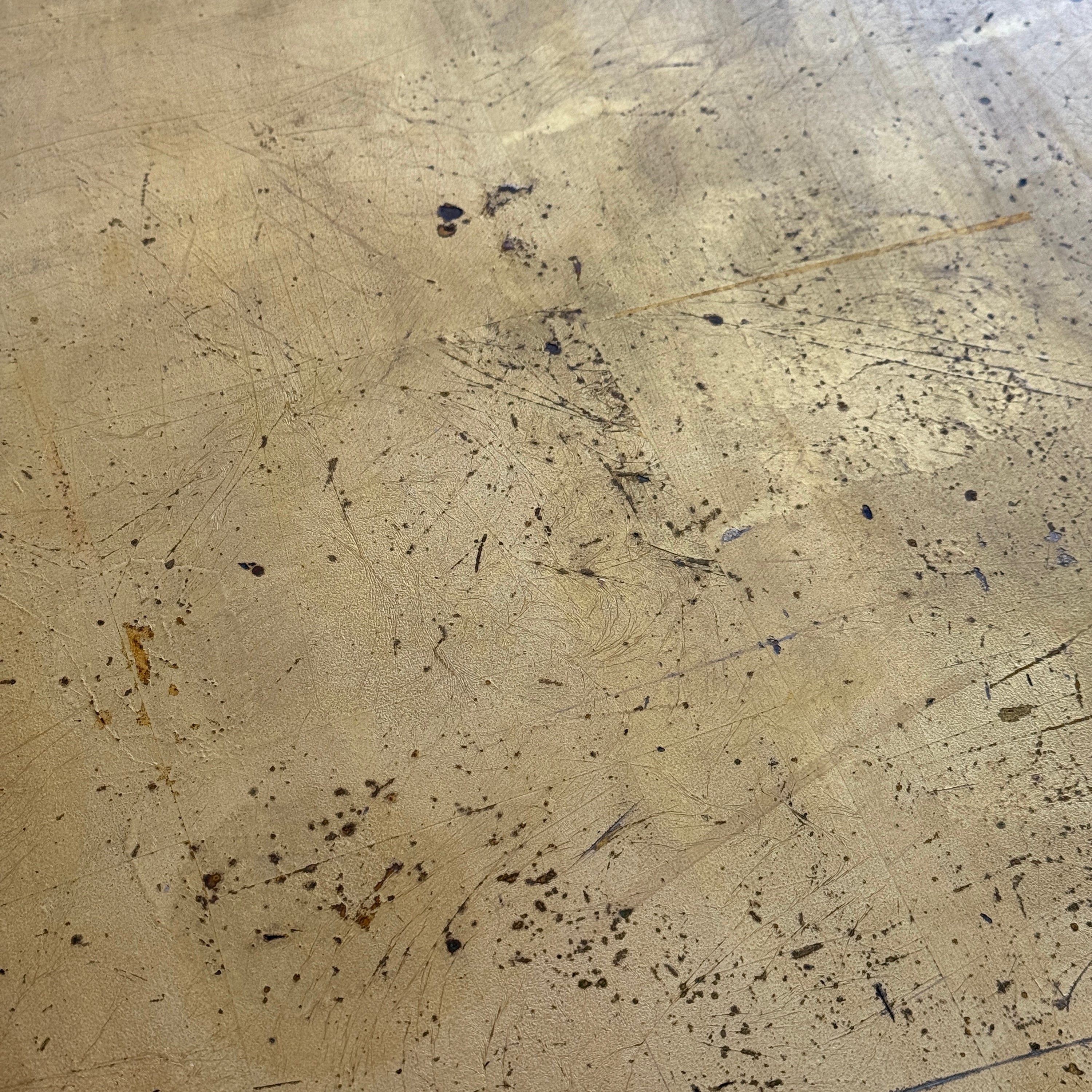 Gilded Studio Made Metal Coffee Table