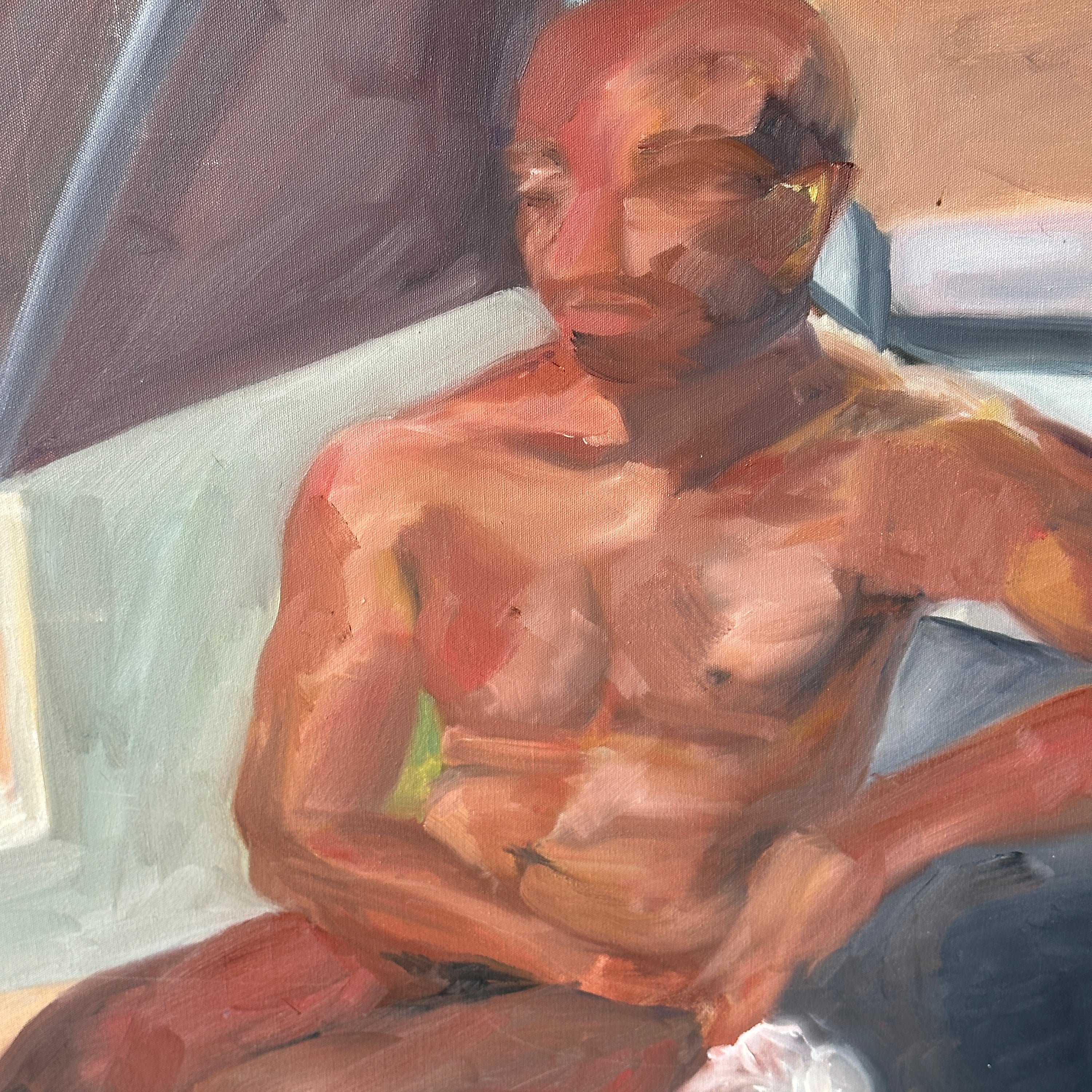Nude Acrylic on Canvas Paintings