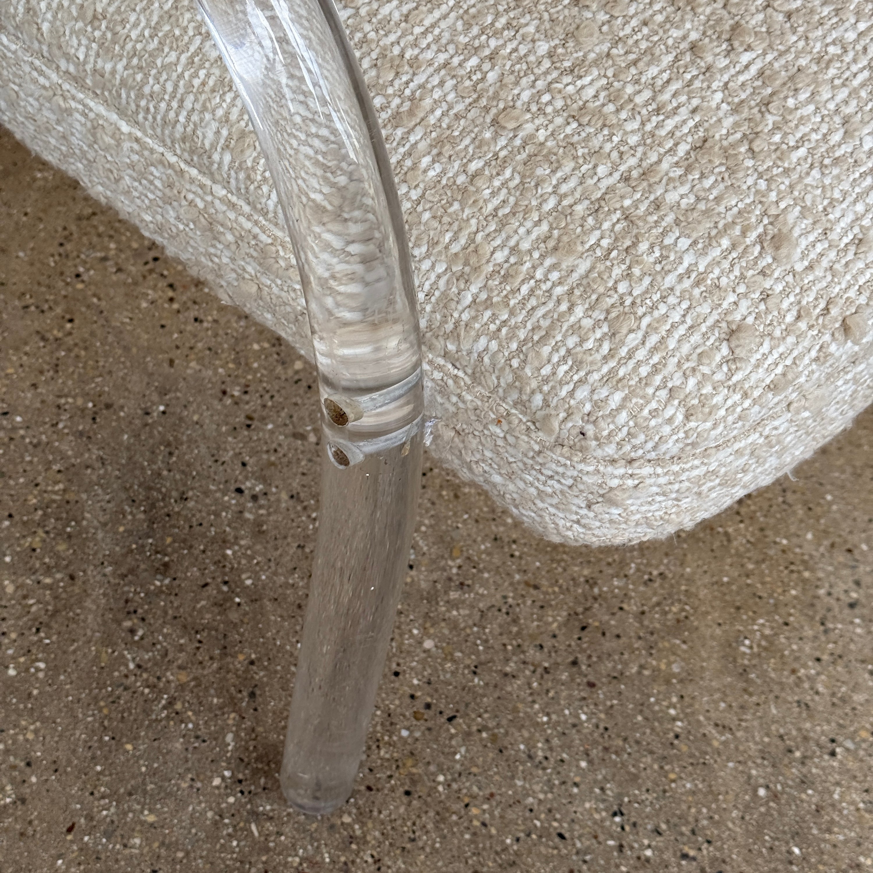Lucite Armchair Attr. to Charles Hollis Jones