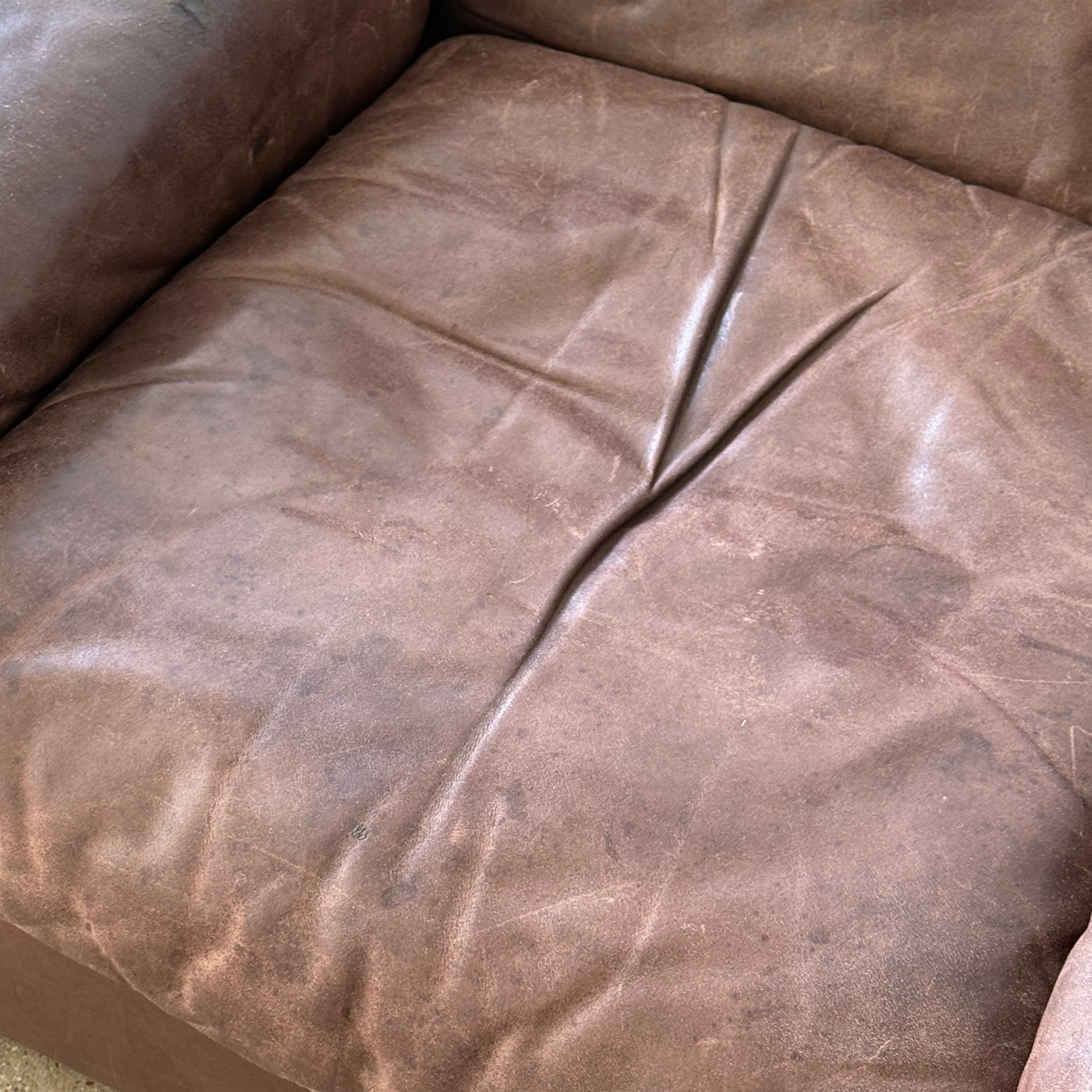 DS-66 Leather Lounge Chairs by De Sede