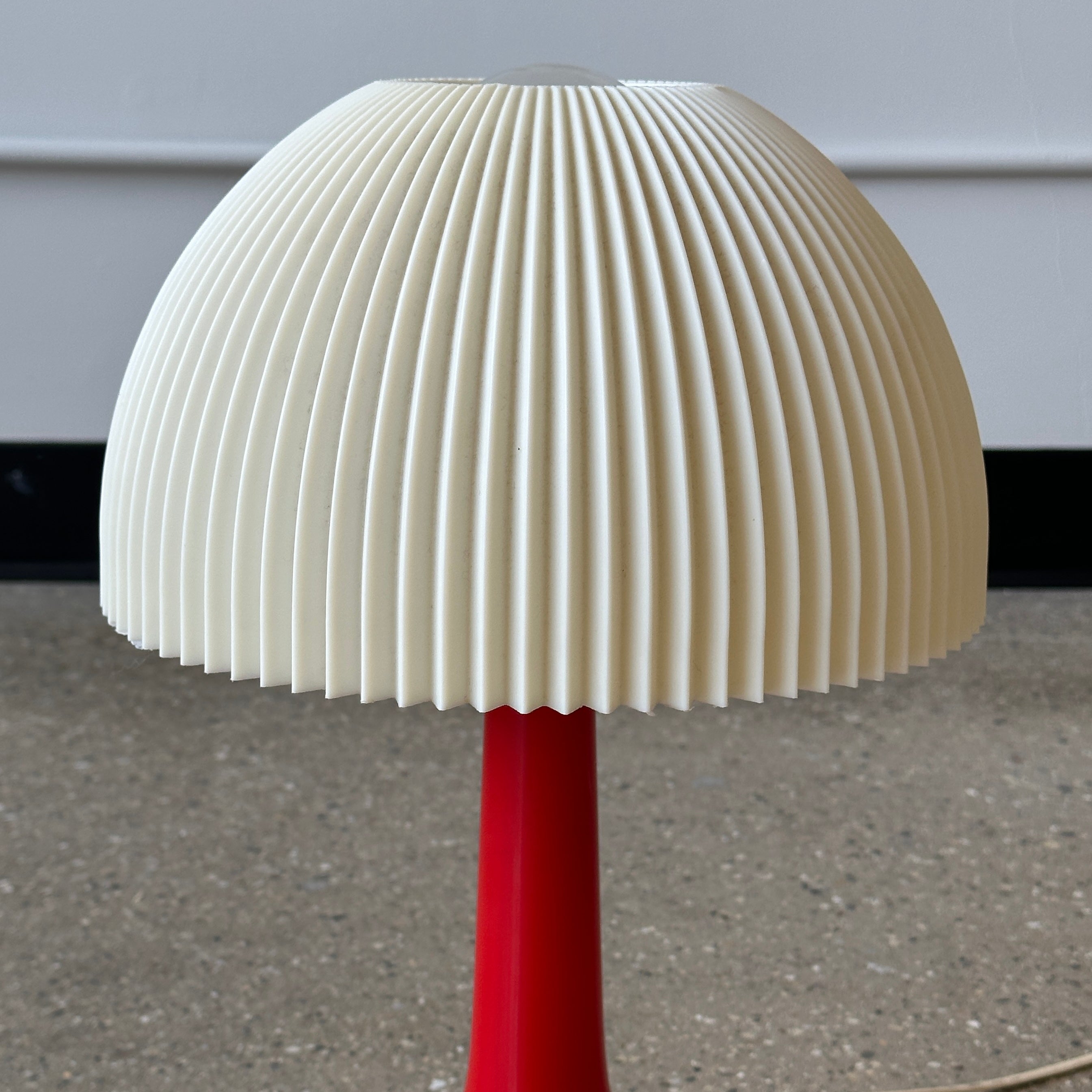 Space Age Plastic Mushroom Lamp