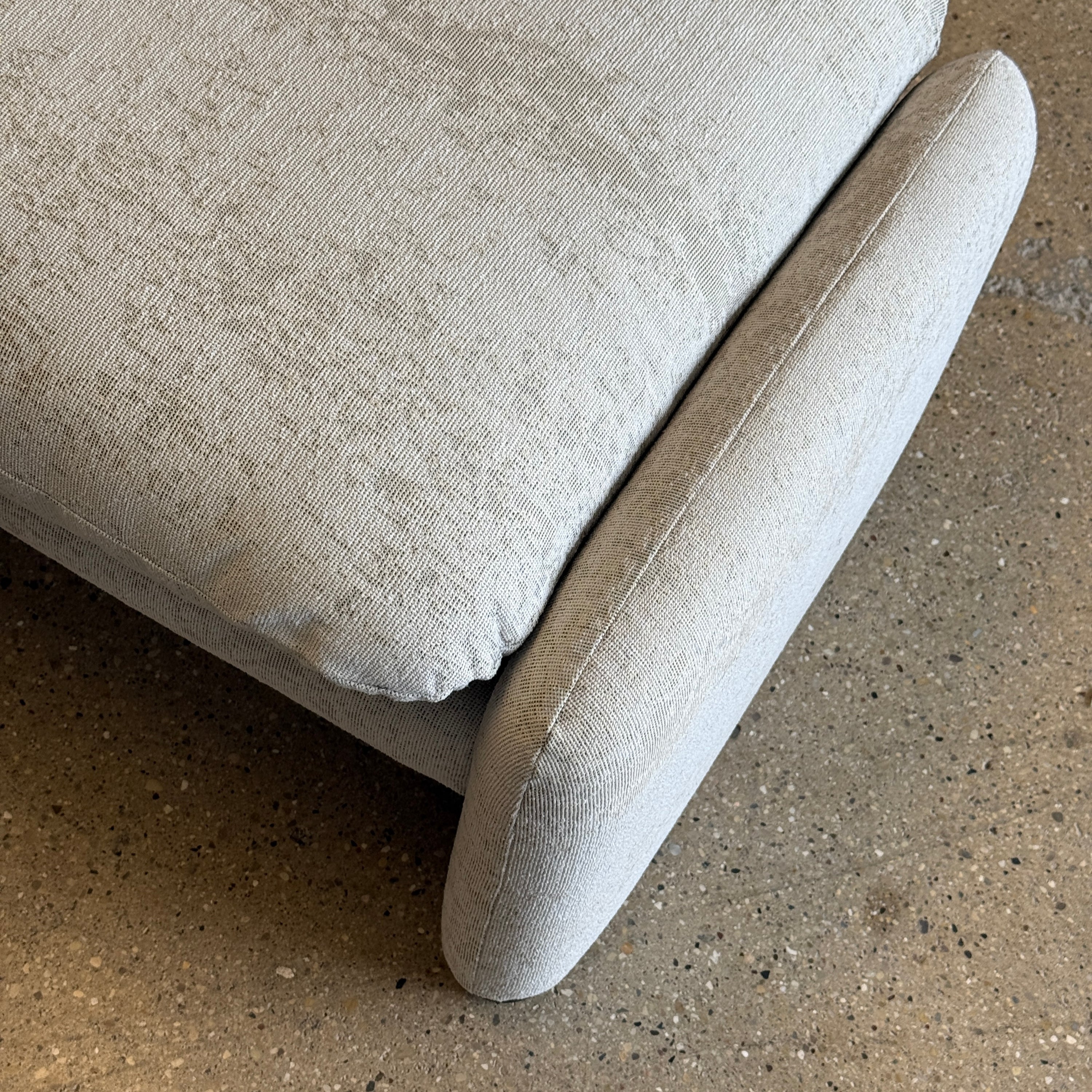 Maralunga Sofa + Ottoman by Vico Magistretti for Cassina