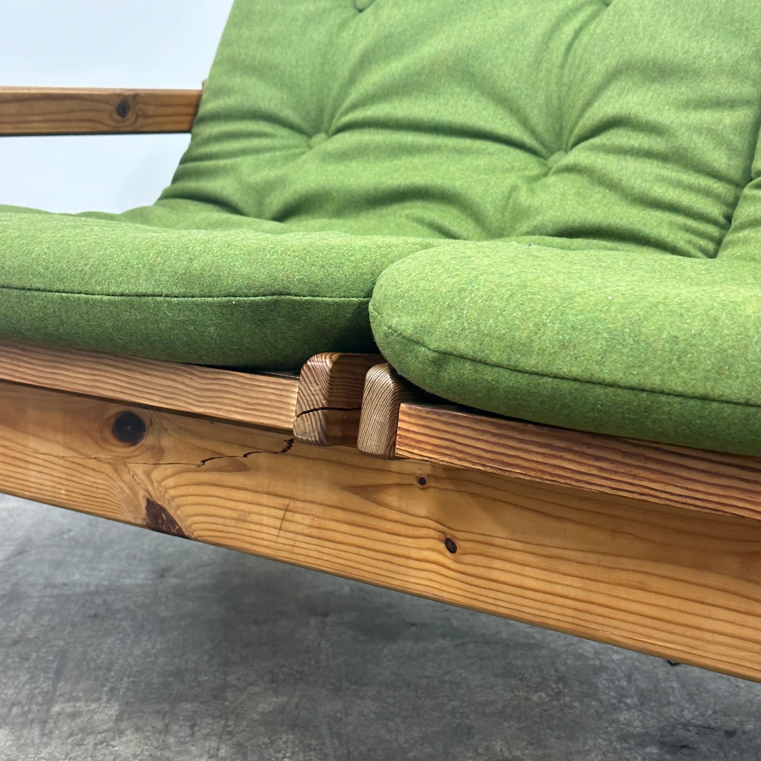 Dymling Swedish Pine Sofa by Yngve Ekström for Swedese