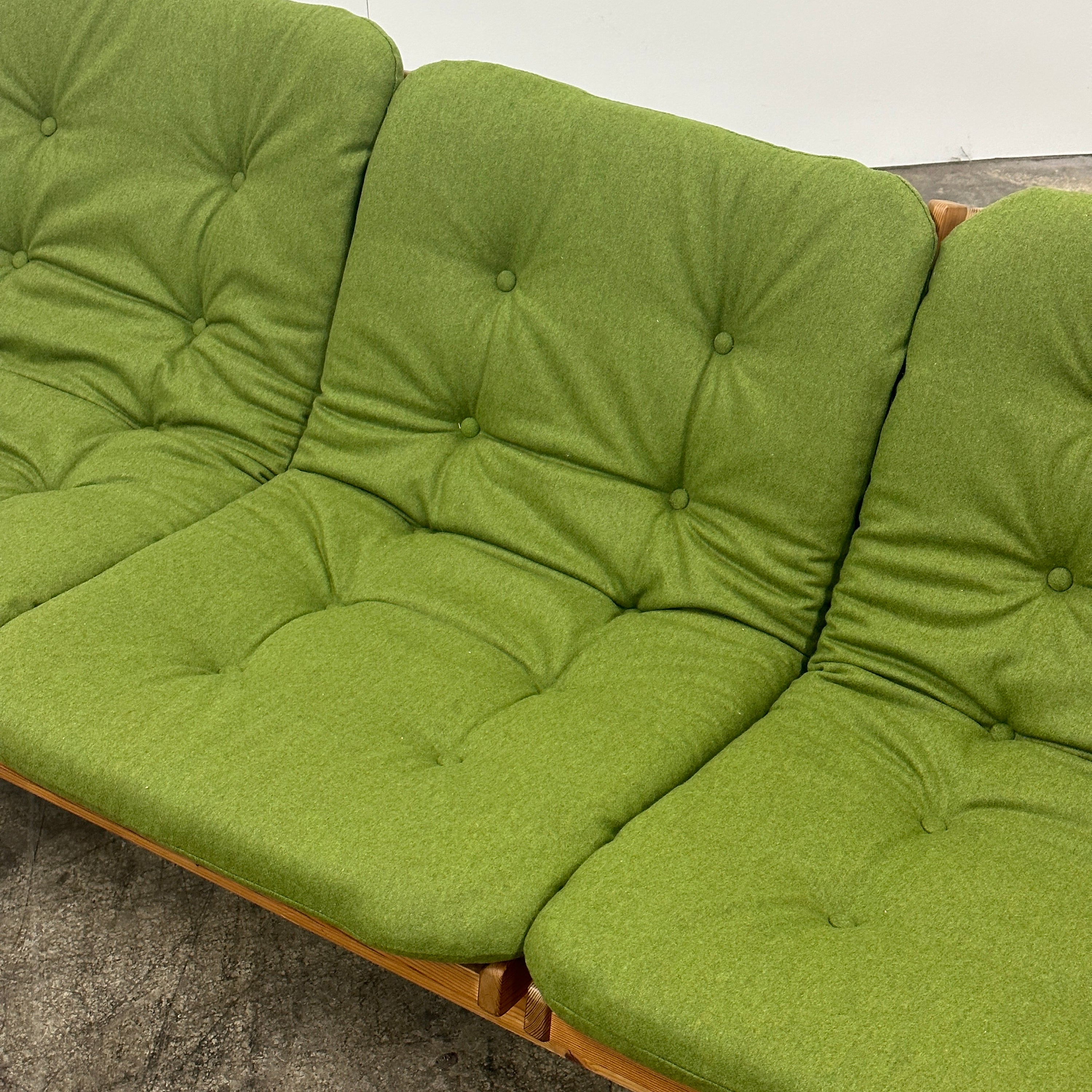 Dymling Swedish Pine Sofa by Yngve Ekström for Swedese