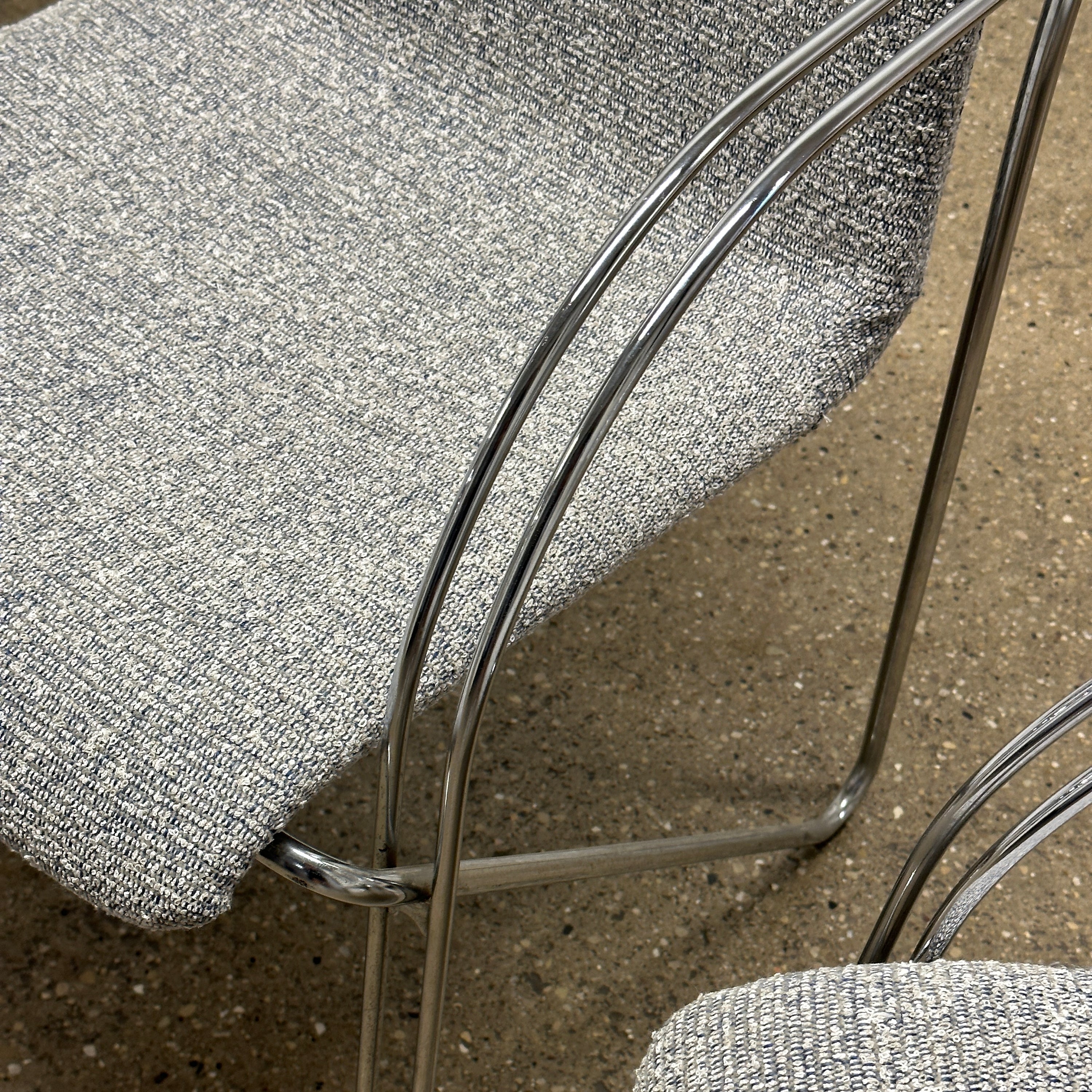 Danish Wire Chairs by Alfred Homann for Gispen/Labofa