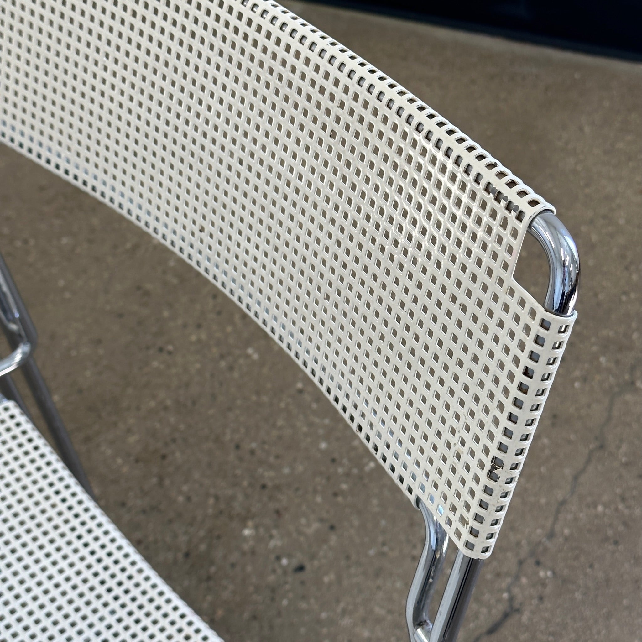 Sultana Metal Dining Chairs by Arrben Italy