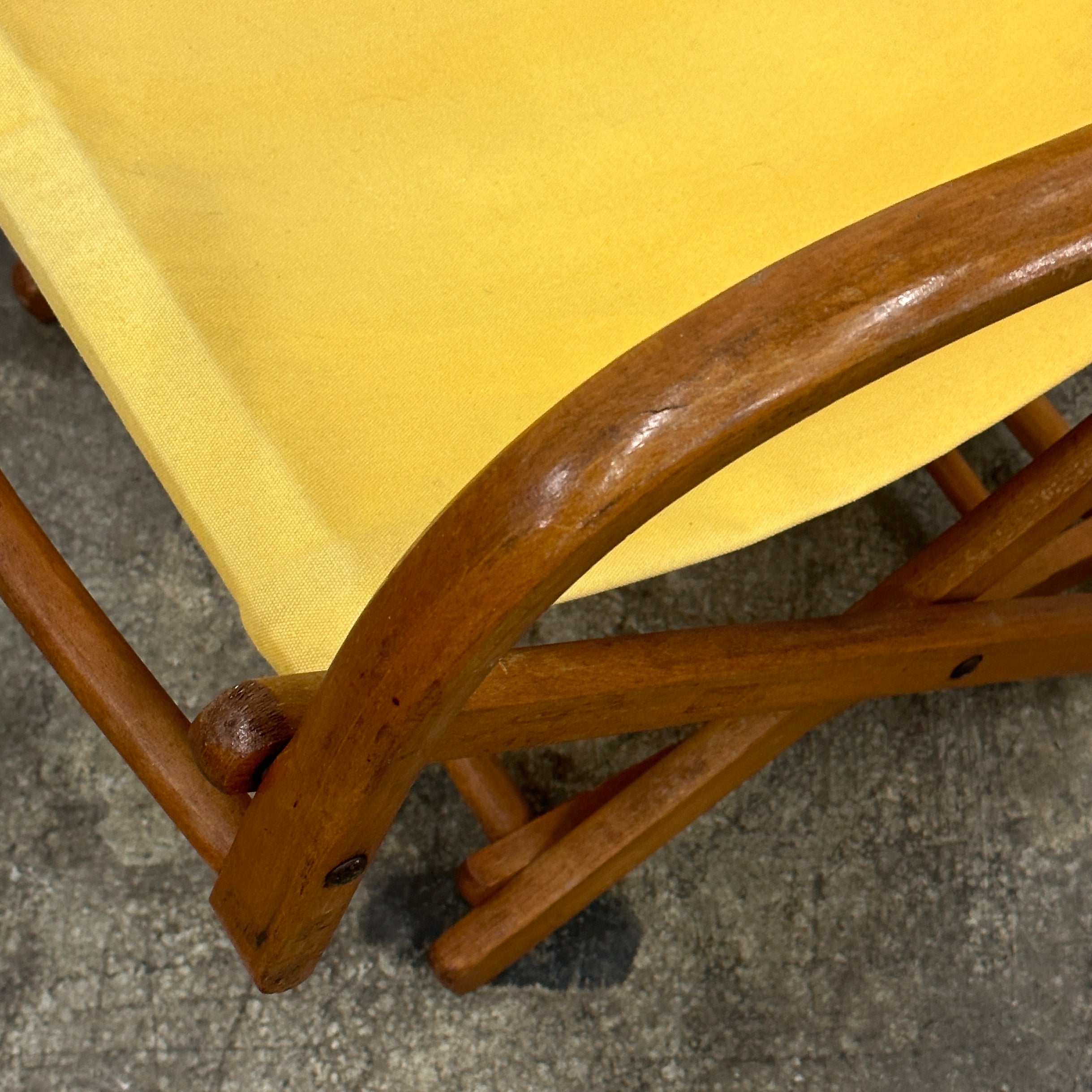 Vintage Danish Folding Chair by Torck