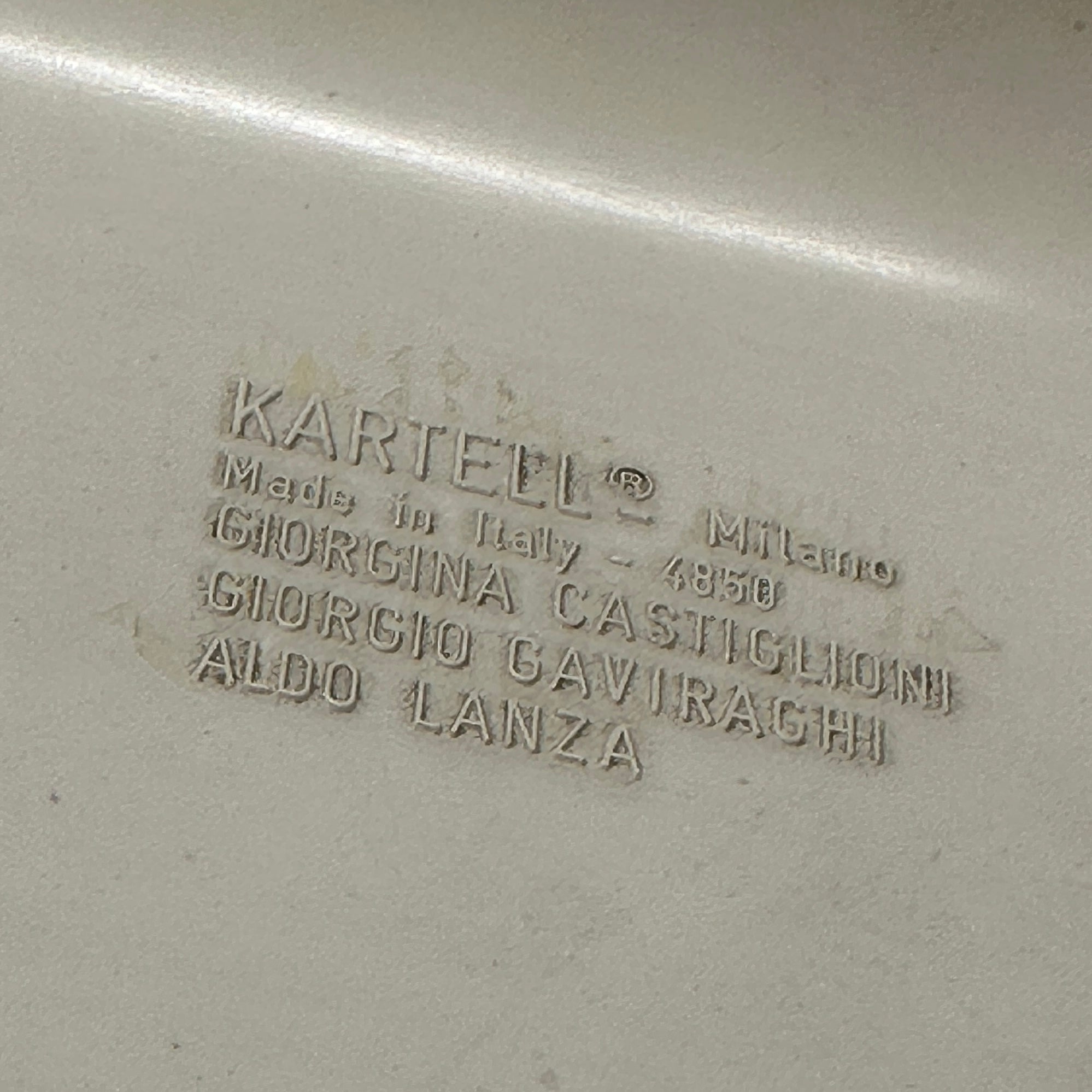 Model 4850 Chair by Giorgina Castiglioni for Kartell