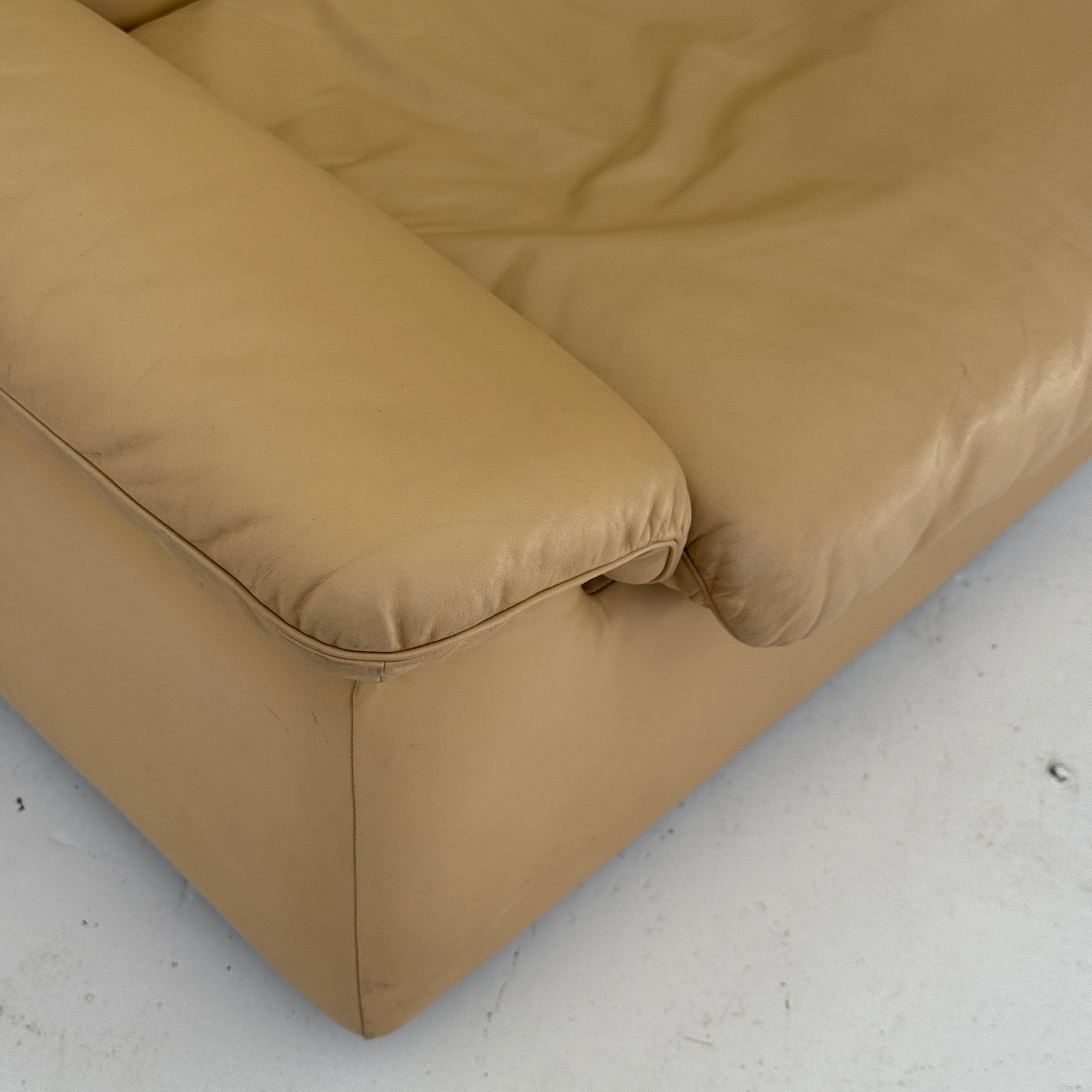 DS-66 Leather Sofa by De Sede